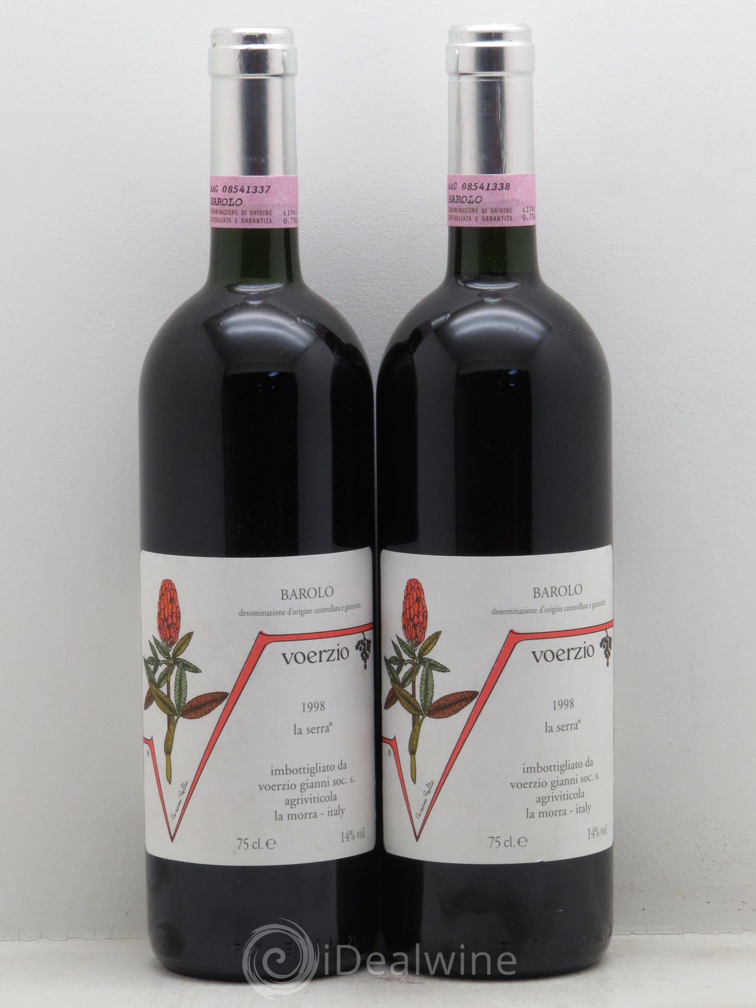 Barolo La Serra Gianni Voerzio 1998 - Posten von 2 Flaschen - 0