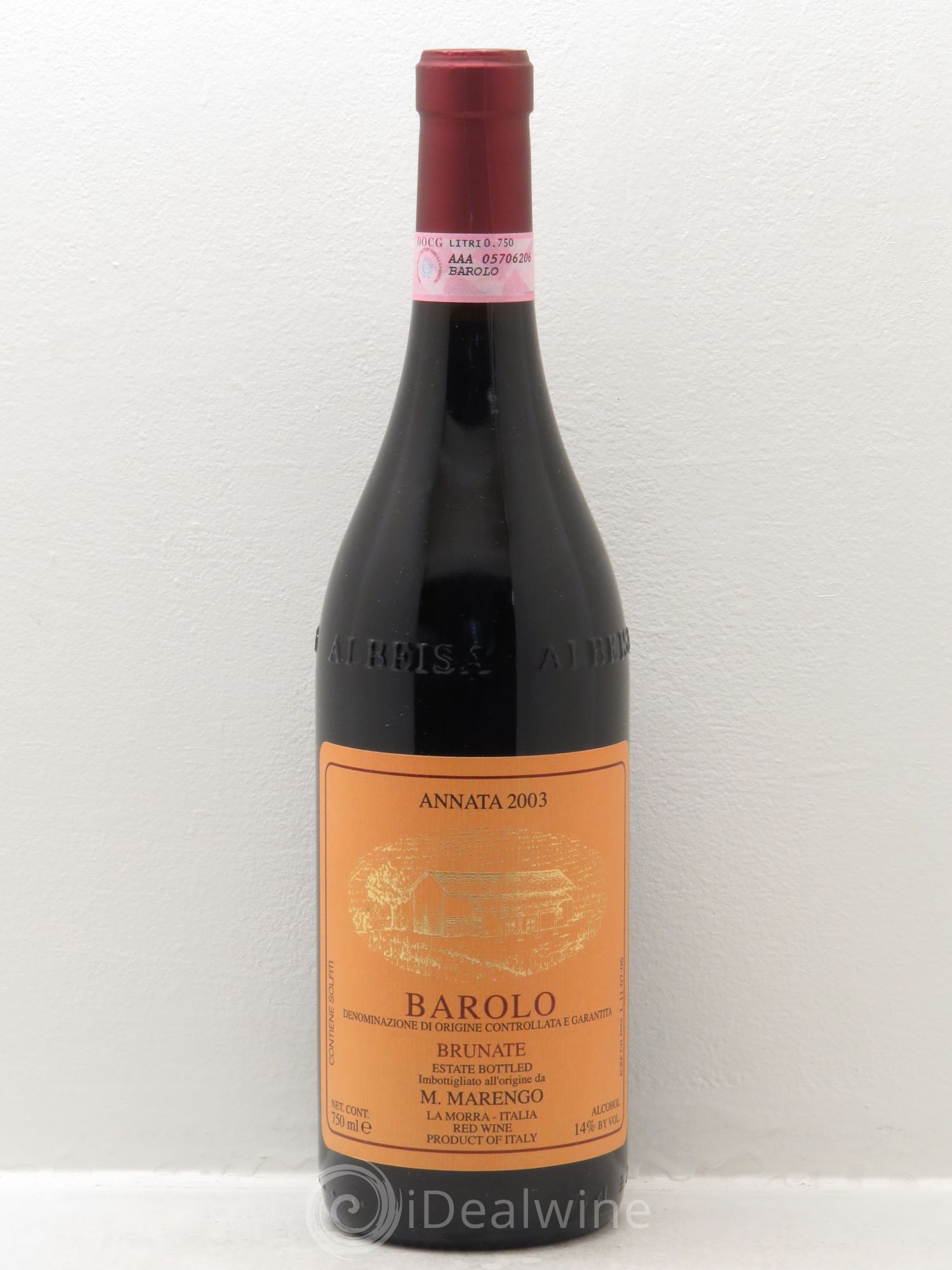 Barolo Brunate - Marengo 2003 - Posten von 1 Flasche - 0