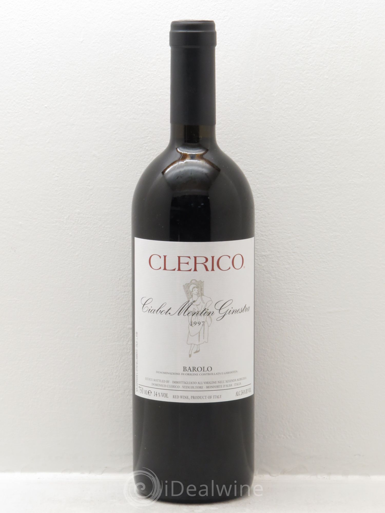 Barolo Ciabot Mentin Ginestra Clerico 1997 - Posten von 1 Flasche - 0