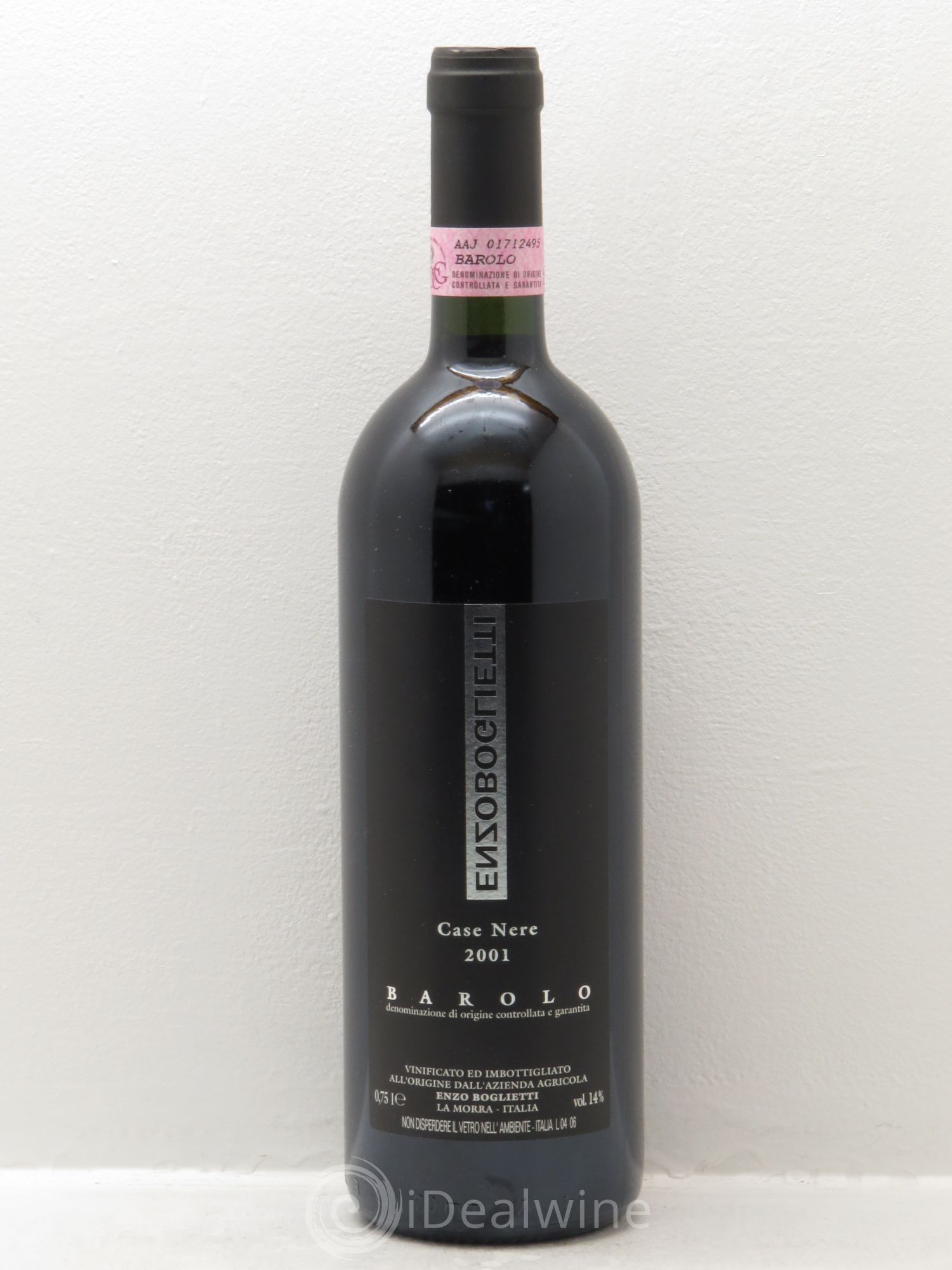 Barolo Case Nere - Enzo Boglietti 2001 - Posten von 1 Flasche - 0