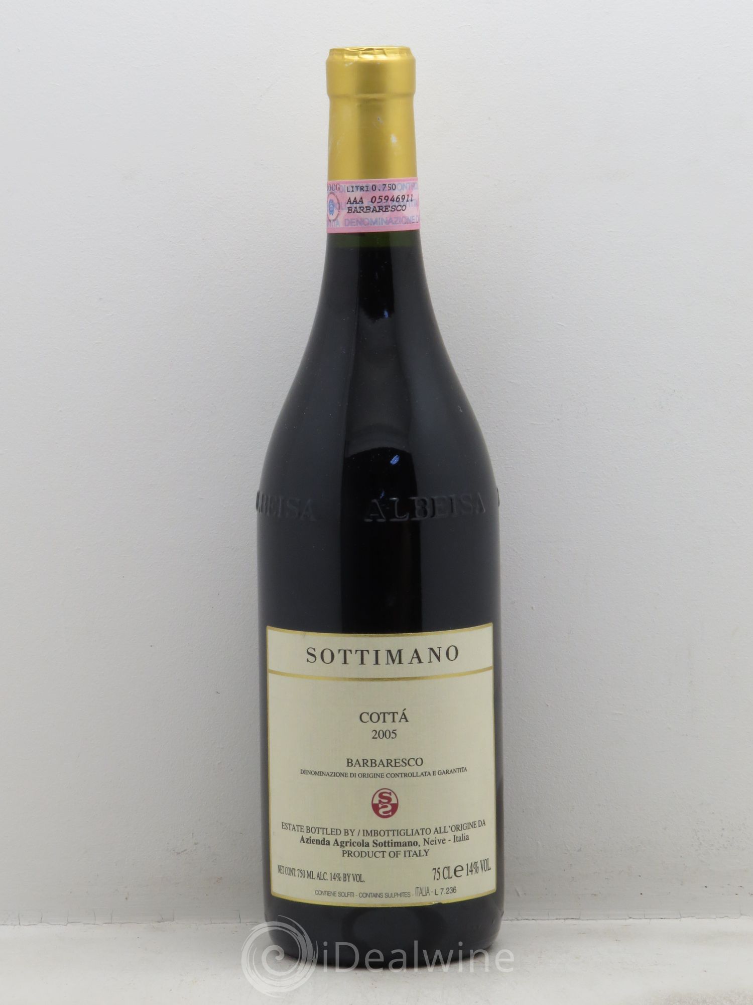 Barbaresco DOCG Sottimano Cotta 2005 - Posten von 1 Flasche - 0