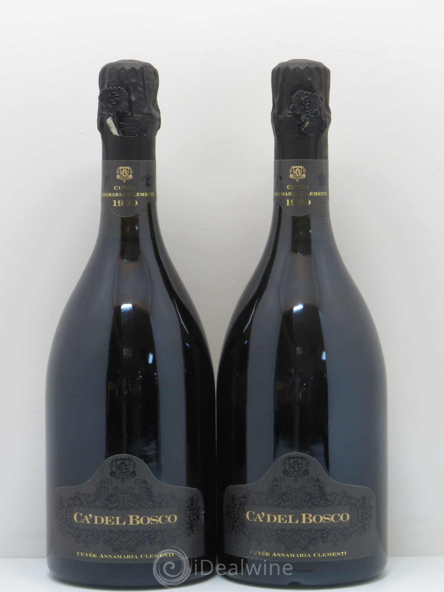 Italie Annamaria clementi riserva Ca del Bosco (sans prix de réserve) 1999 - Posten von 2 Flaschen - 0