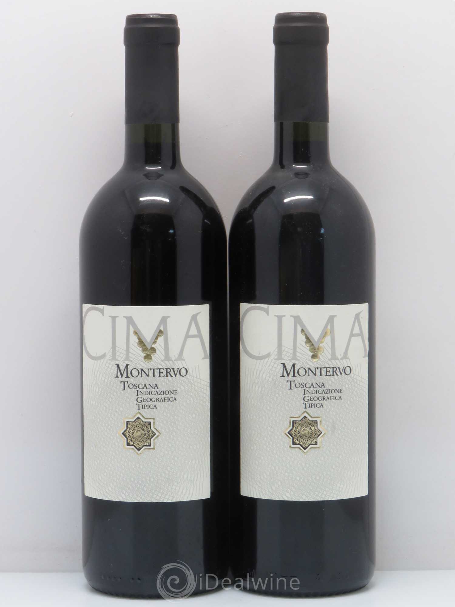 Italie Montervo melot Cima (sans prix de réserve) 2003 - Posten von 2 Flaschen - 0