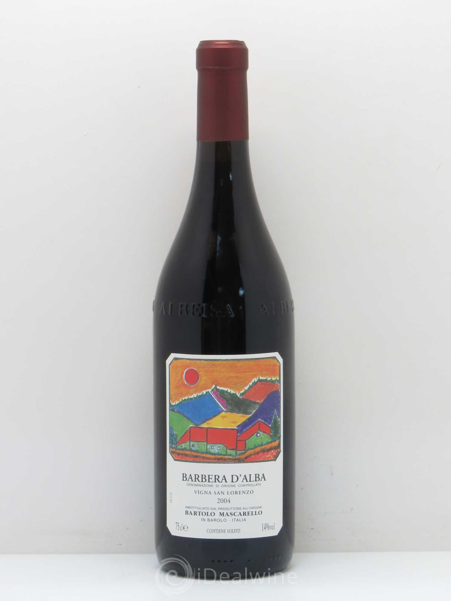 Barbera d'Alba DOC Mascarello Bartolo 2004 - Posten von 1 Flasche - 0