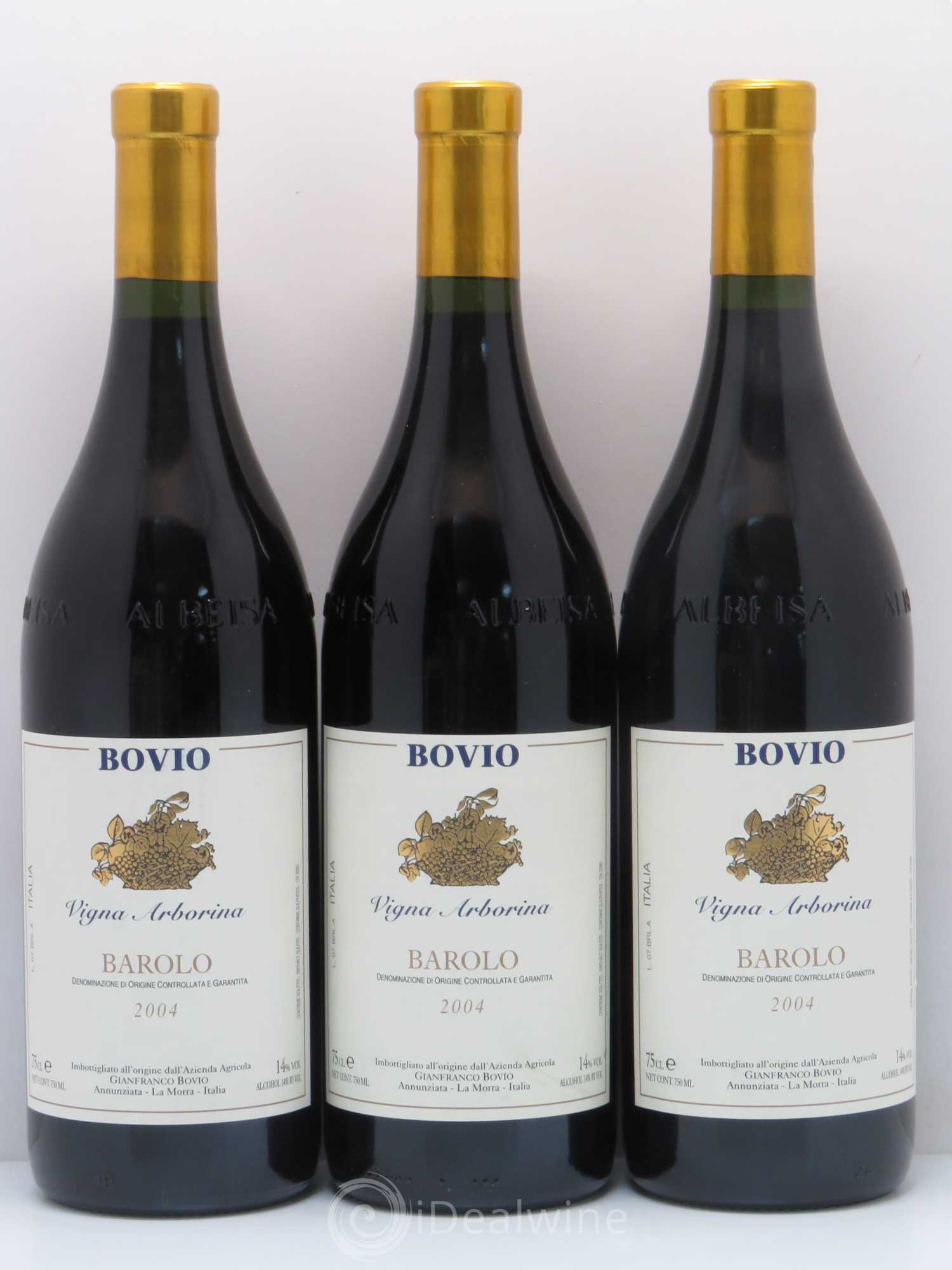 Barolo Arborina Bovio (sans prix de réserve) 2004 - Posten von 6 Flaschen - 2
