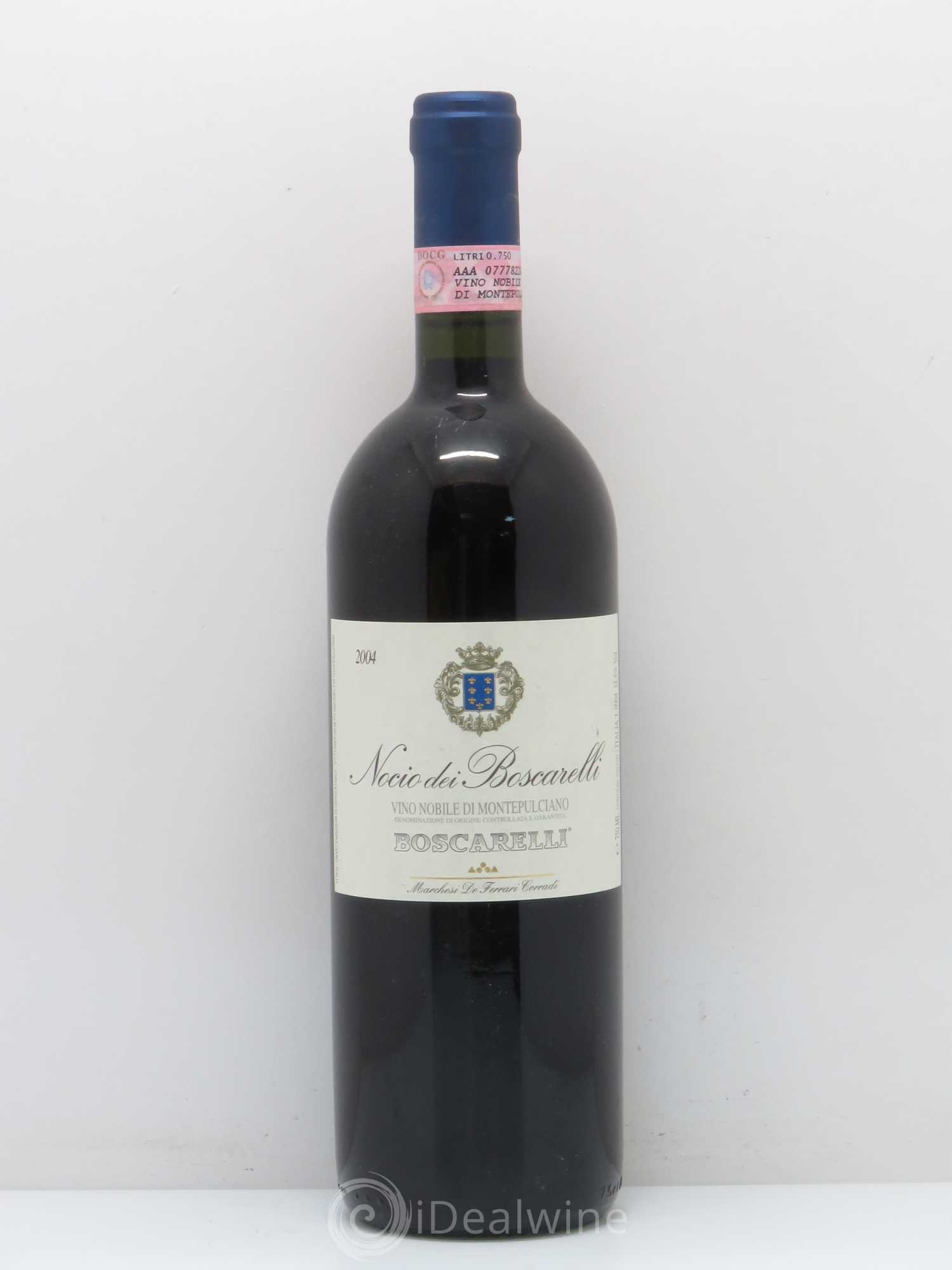 Italie Nocio Boscarelli vino nobile montepulciano (sans prix de réserve) 2004 - Posten von 1 Flasche - 0
