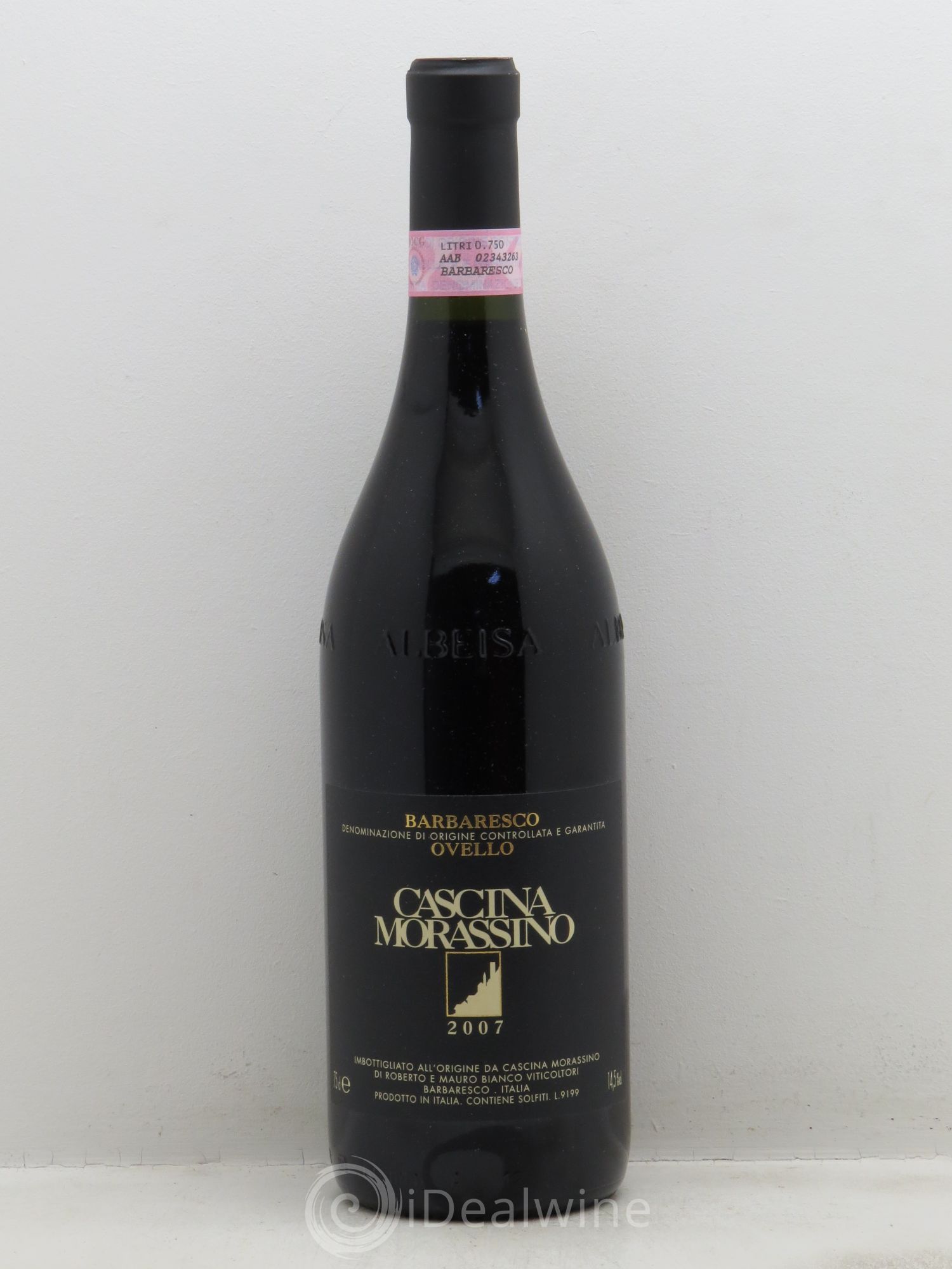 Barbaresco DOCG Ovello Cascina Morassino 2007 - Lot de 1 bouteille - 0