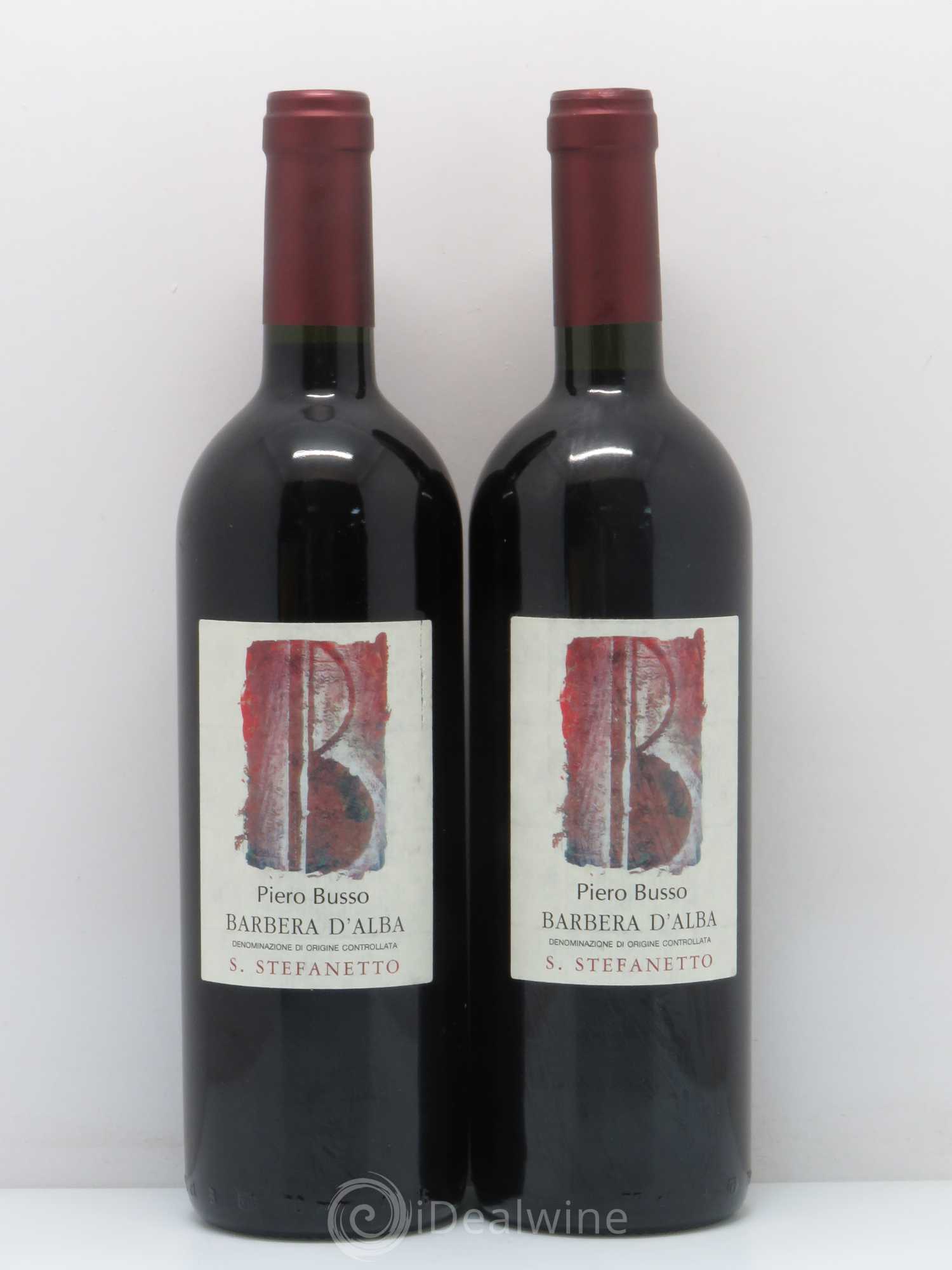 Barbera d'Alba DOC santo stefanetto busso 2005 - Posten von 2 Flaschen - 0