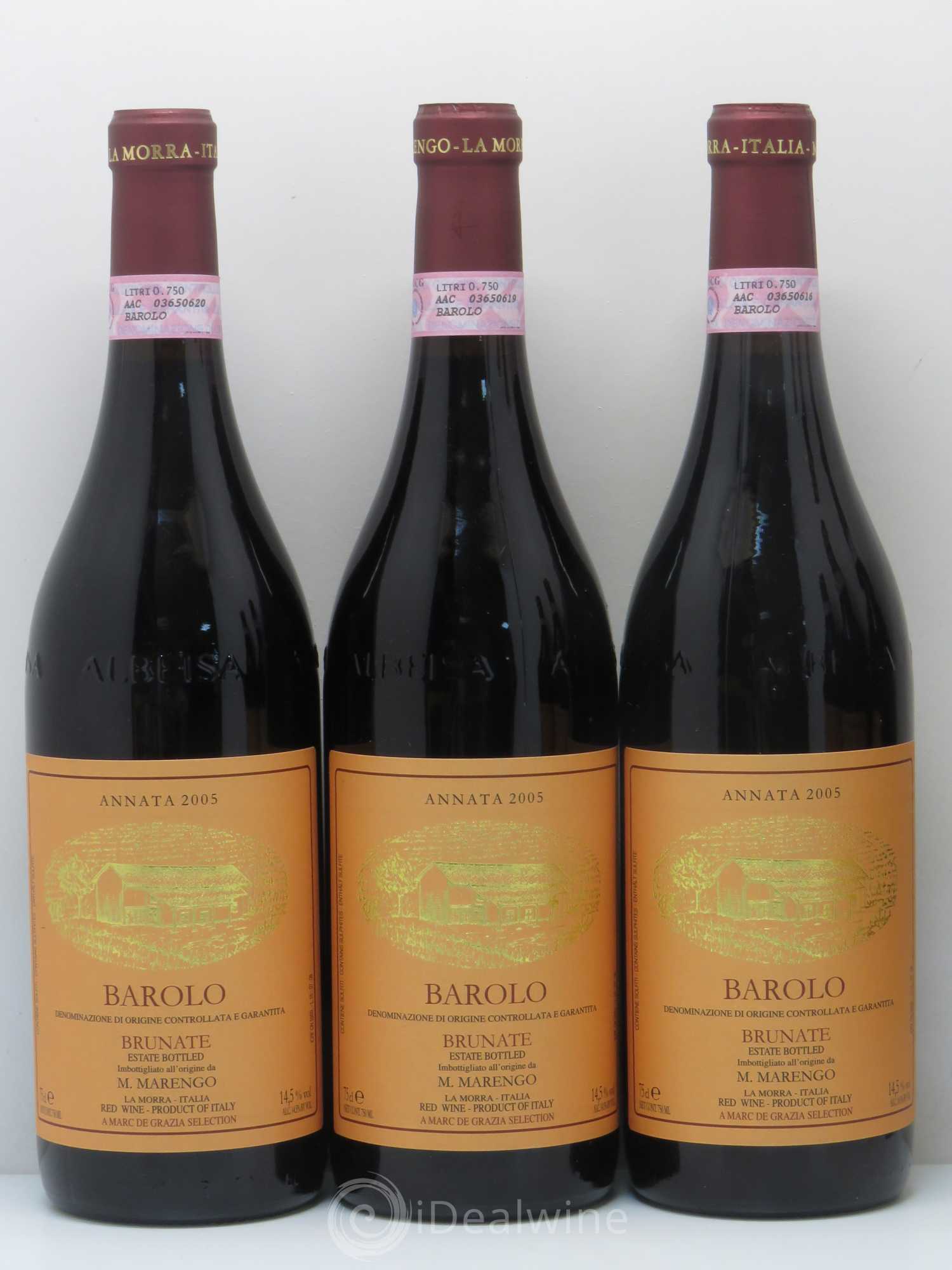 Barolo Brunate Marengo (sans prix de réserve) 2005 - Posten von 6 Flaschen - 1