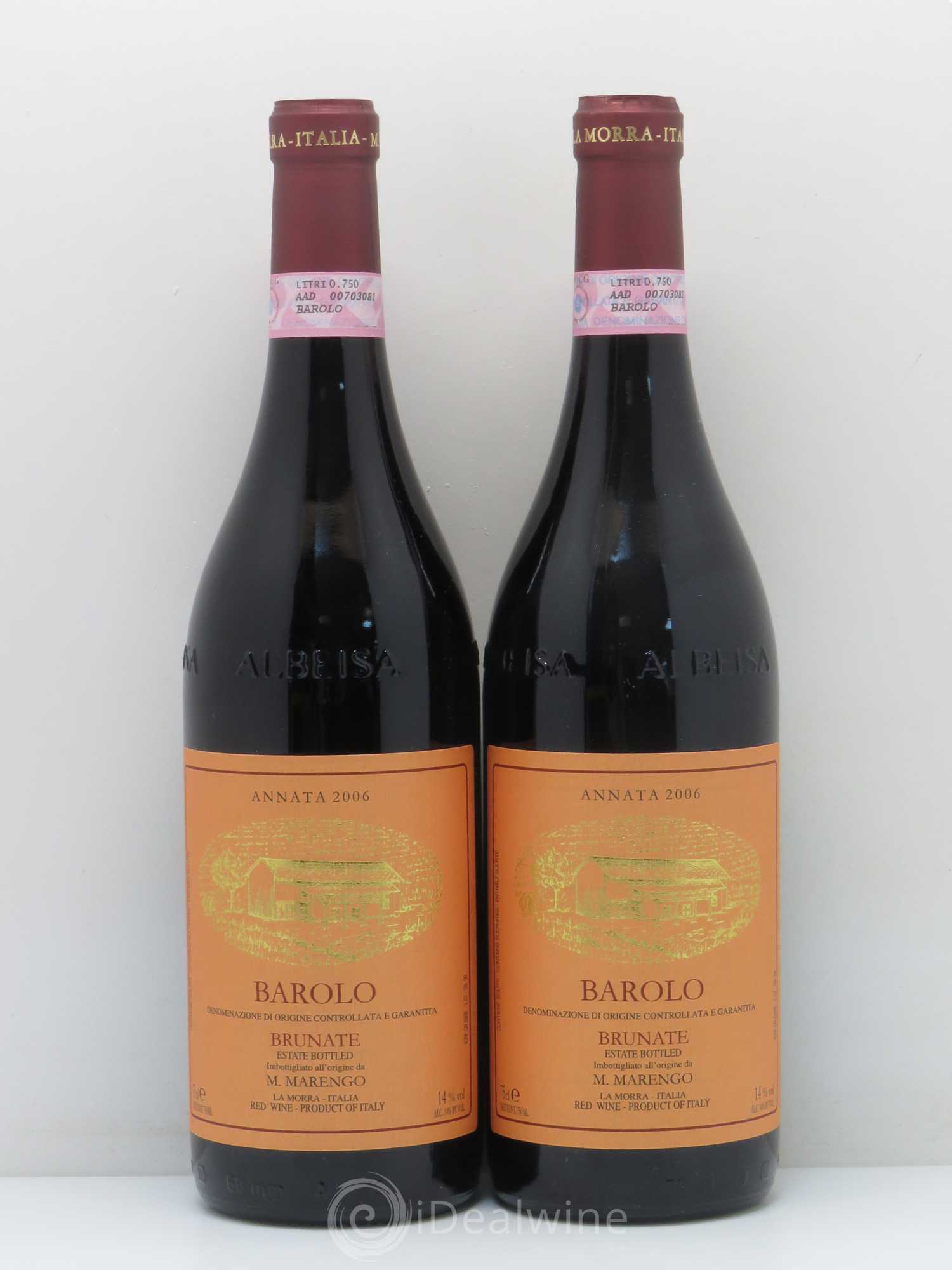 Barolo Marengo Brunate 2006 - Lot de 2 bouteilles - 0