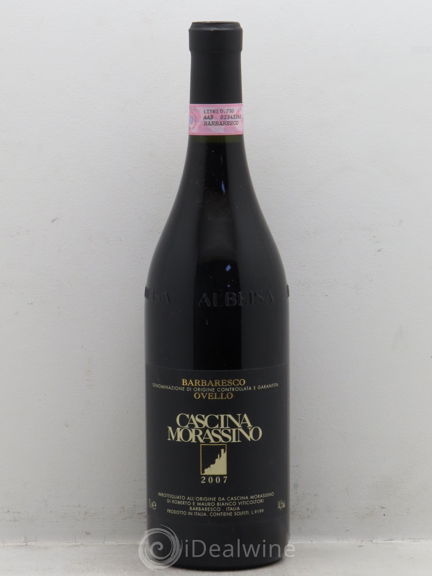 Barbaresco DOCG Ovello Cascina Morassino 2007 - Lot de 1 bouteille - 0