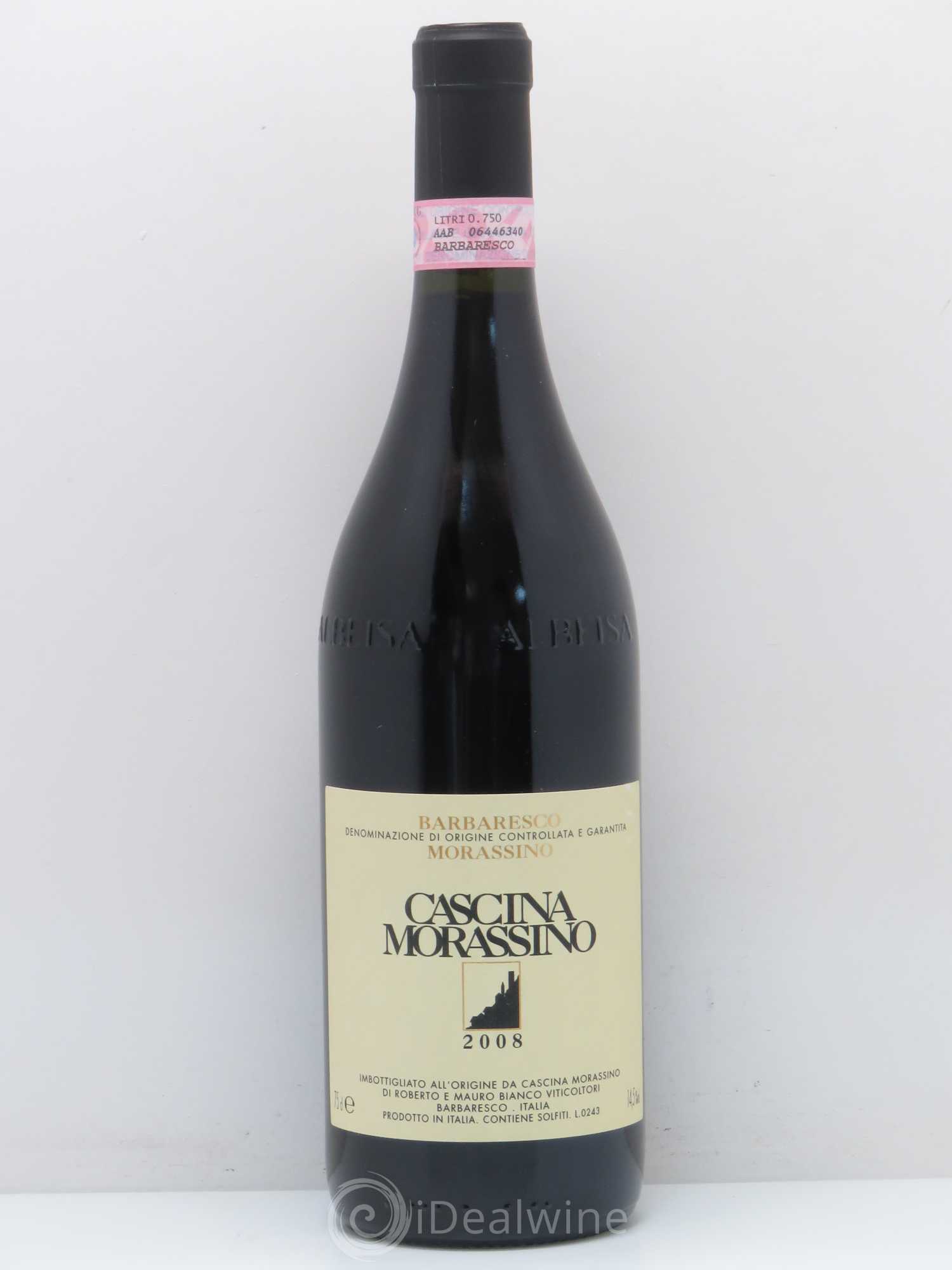 Barbaresco DOCG Cascina morassino morassino (sans prix de réserve) 2008 - Posten von 1 Flasche - 0