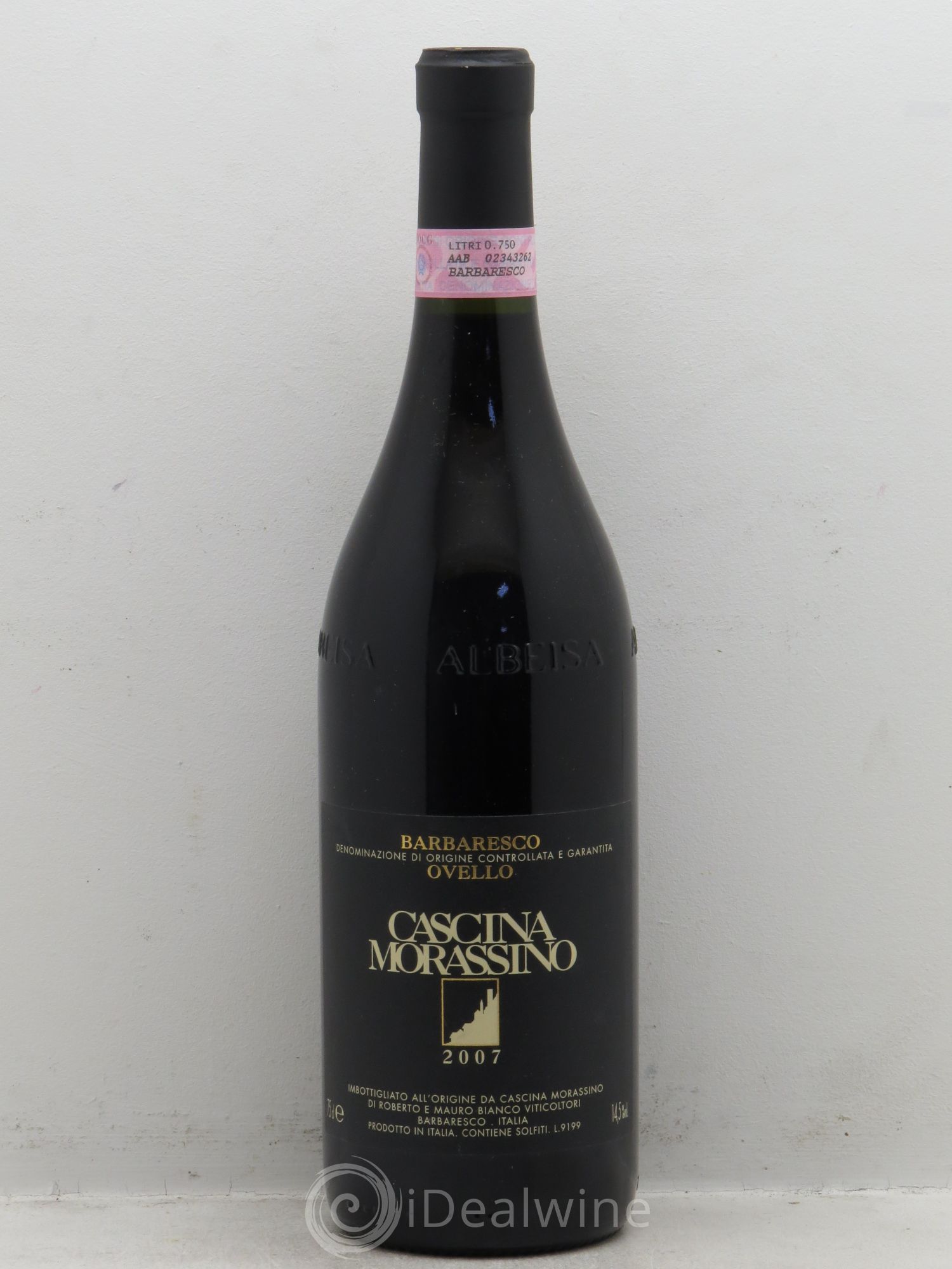 Barbaresco DOCG Ovello Cascina Morassino 2007 - Lot de 1 bouteille - 0