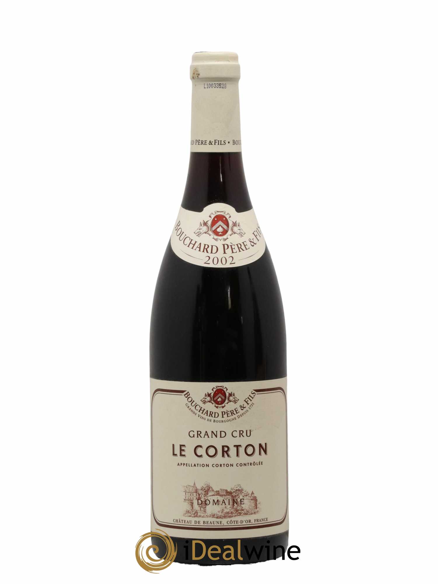 Corton Grand Cru Domaine Bouchard Père et Fils 2002 - Lot de 1 bouteille - 0