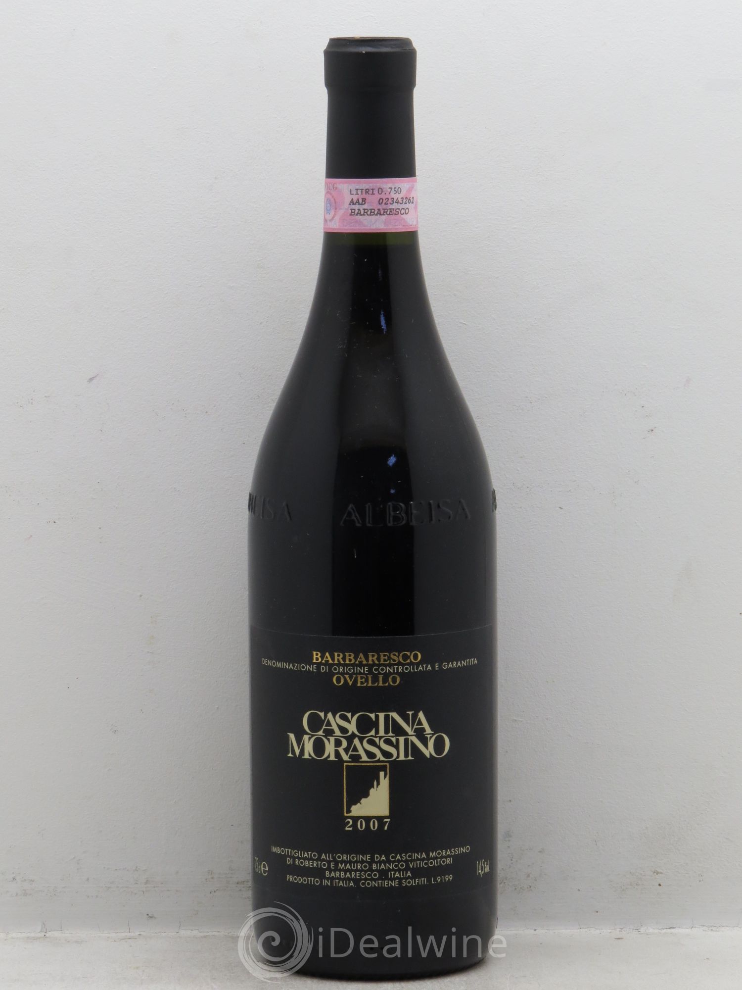 Barbaresco DOCG Ovello Cascina Morassino 2007 - Lot de 1 bouteille - 0