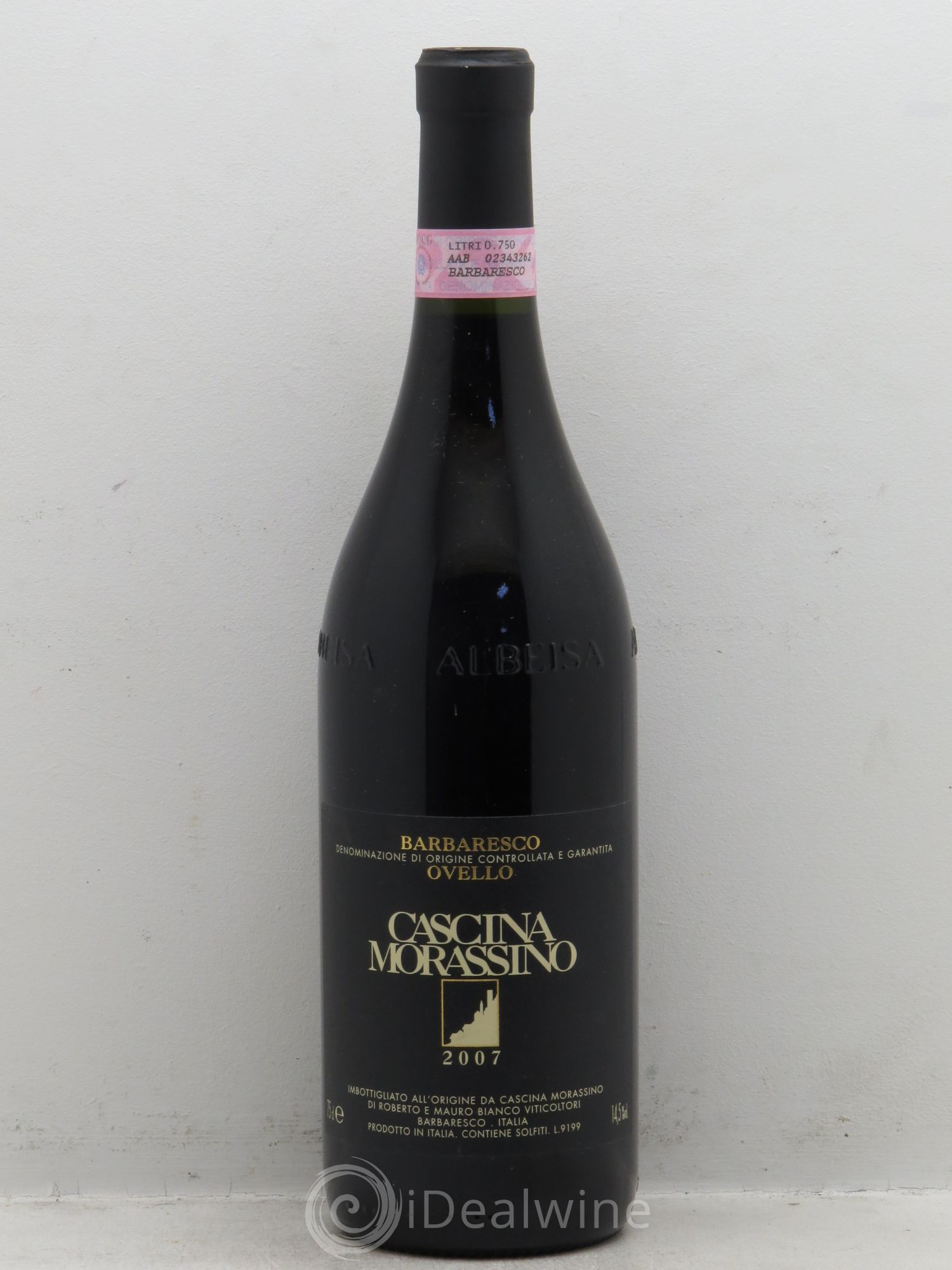 Barbaresco DOCG Ovello Cascina Morassino 2007 - Lot de 1 bouteille - 0