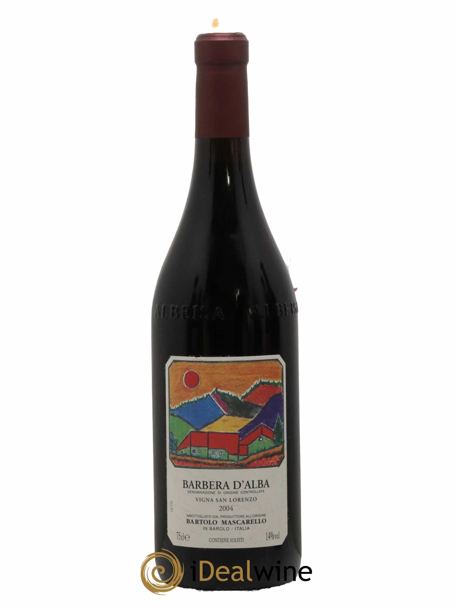 Barbera d'Alba DOC Vigna San Lorenzo Bartolo Mascarello 2004 - Posten von 1 Flasche - 0