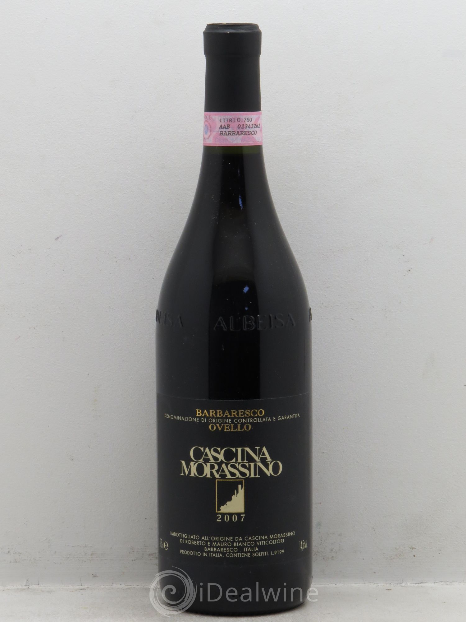 Barbaresco DOCG Ovello Cascina Morassino 2007 - Lot de 1 bouteille - 0