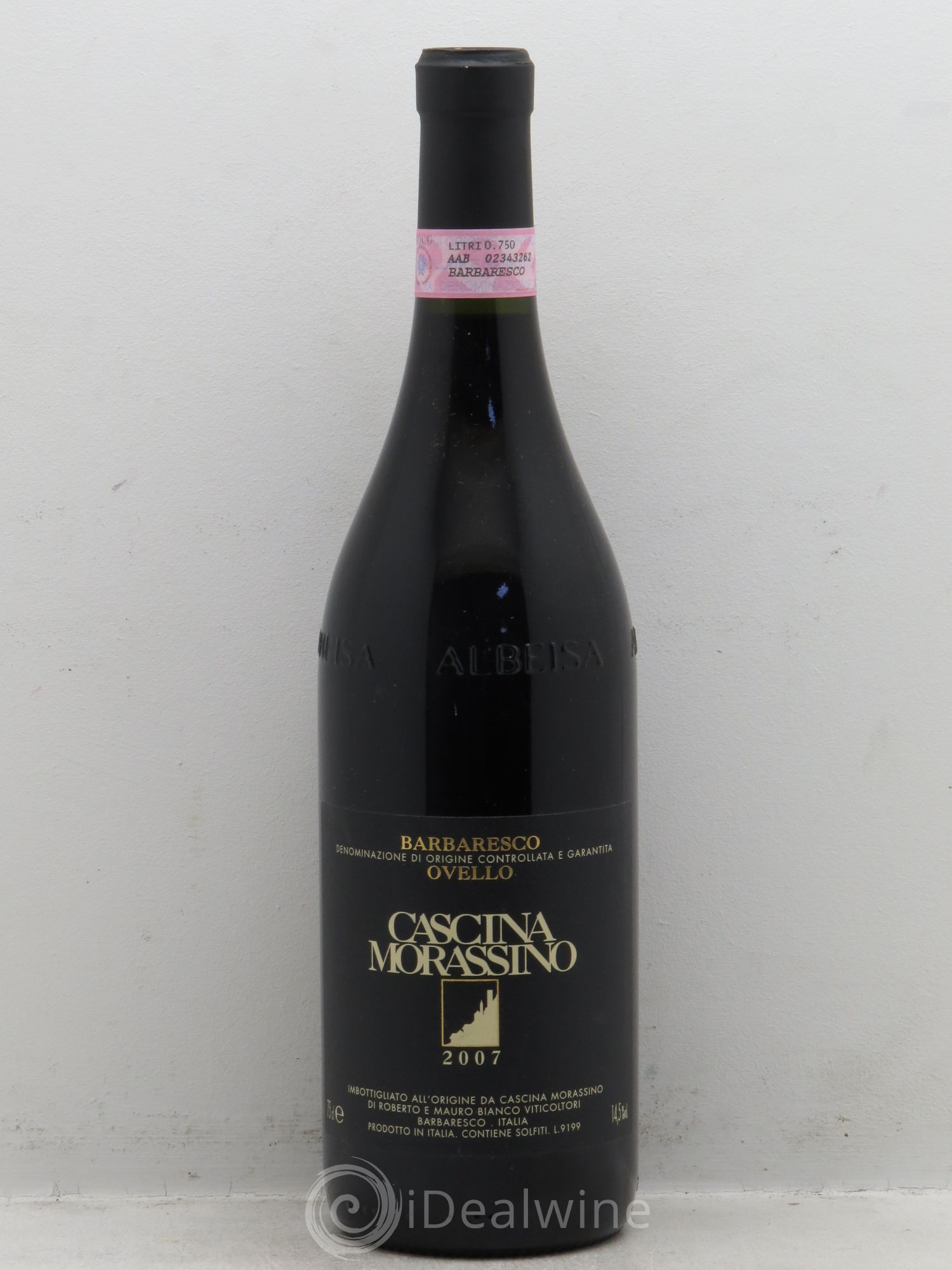 Barbaresco DOCG Ovello Cascina Morassino 2007 - Lot de 1 bouteille - 0