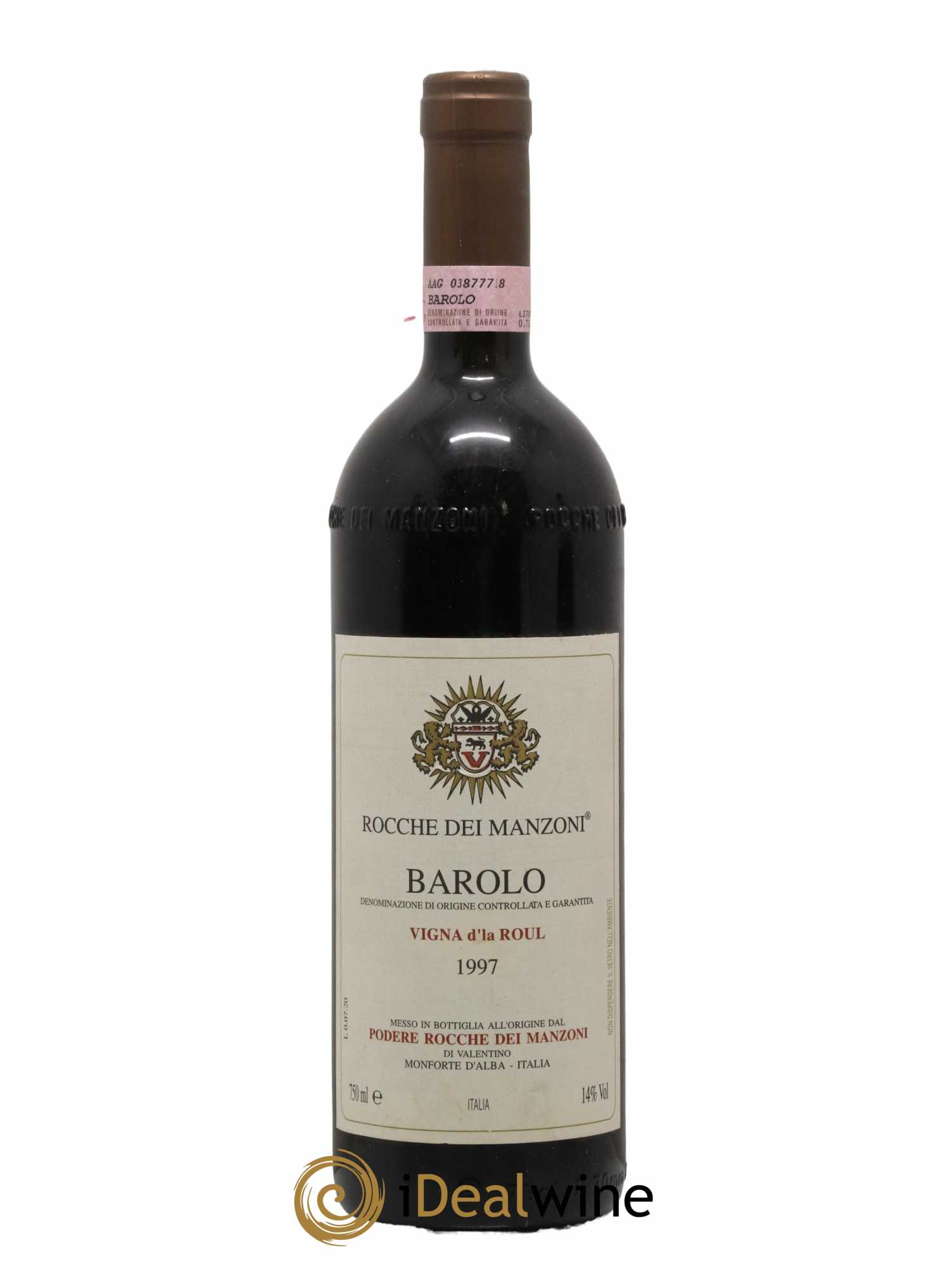 Barolo Vigna D'la Roul Rocche dei Manzoni 1997 - Lot of 1 bottle - 0