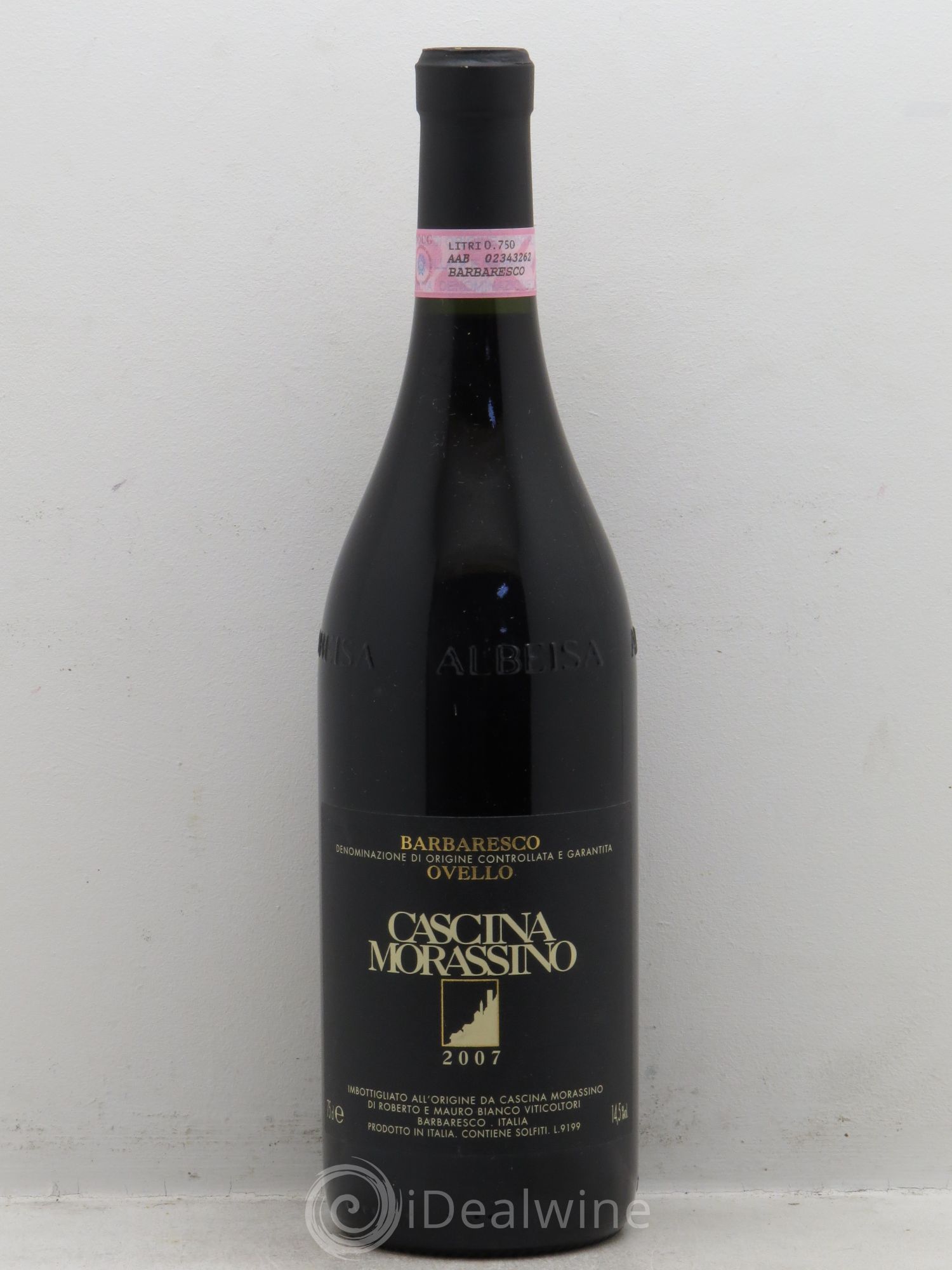 Barbaresco DOCG Ovello Cascina Morassino 2007 - Lot de 1 bouteille - 0