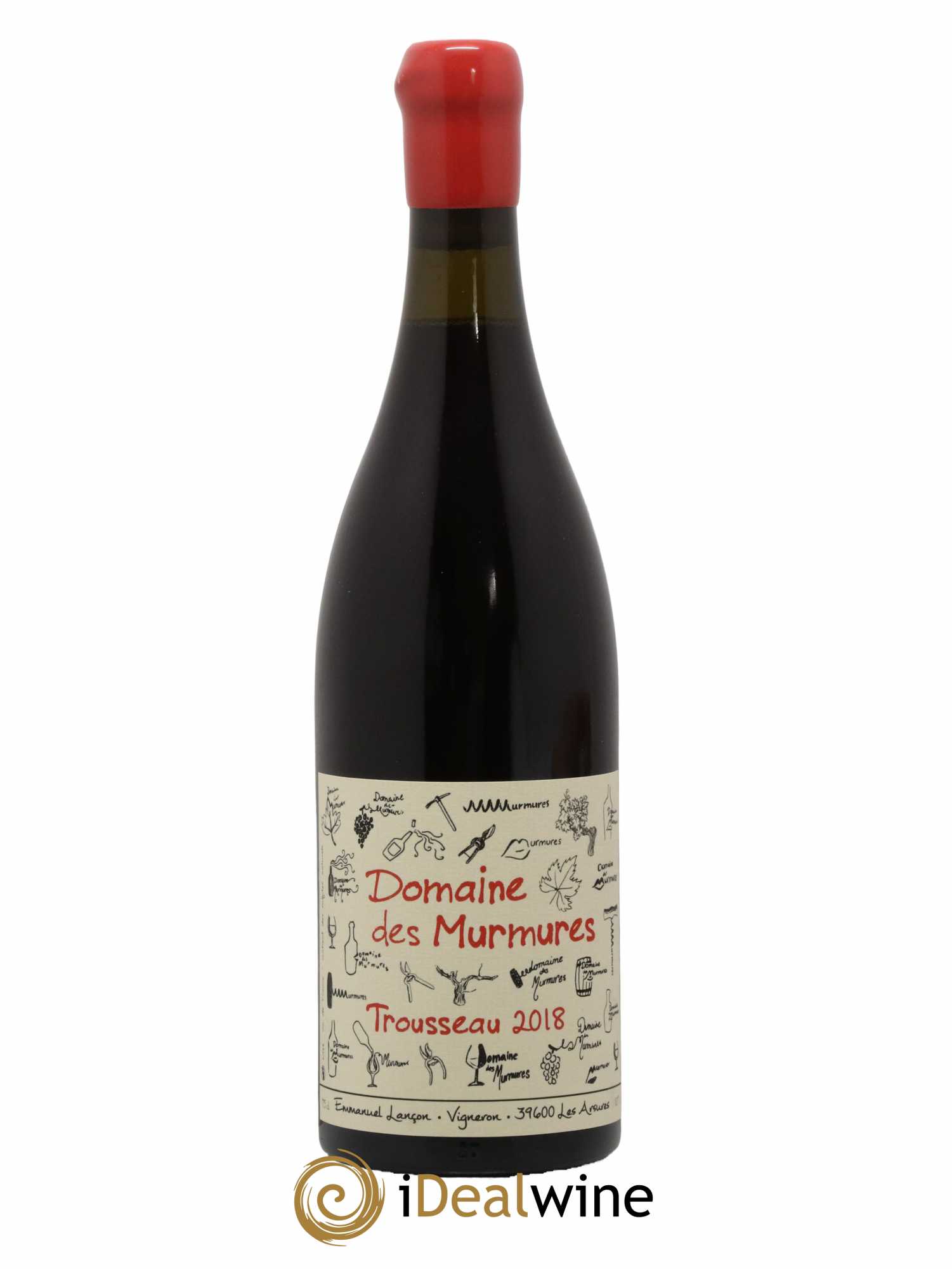 Vin de France Trousseau Murmures (Domaine des) - Emmanuel Lançon 2018 - Lot de 1 bouteille - 0