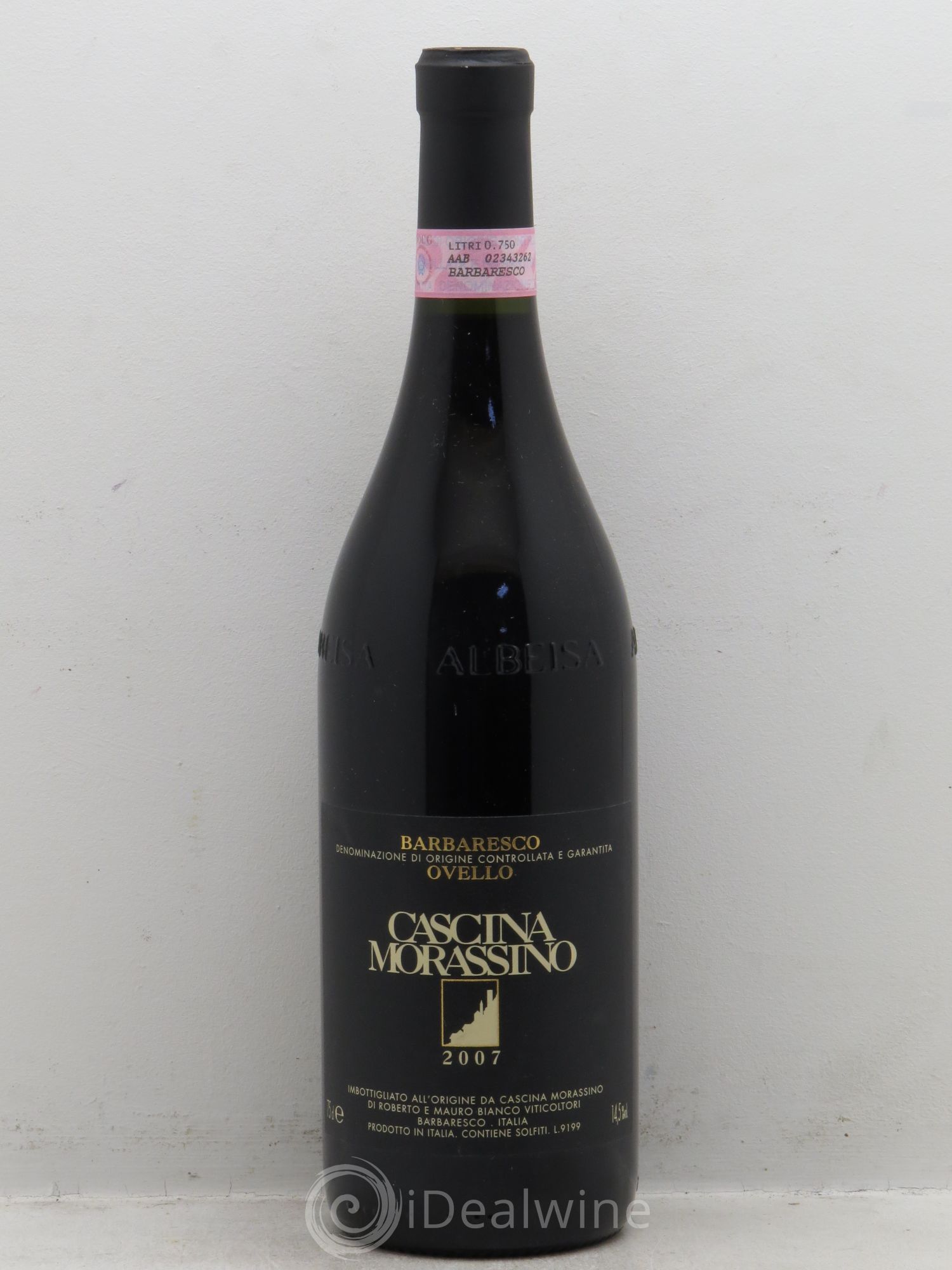 Barbaresco DOCG Ovello Cascina Morassino 2007 - Lot de 1 bouteille - 0