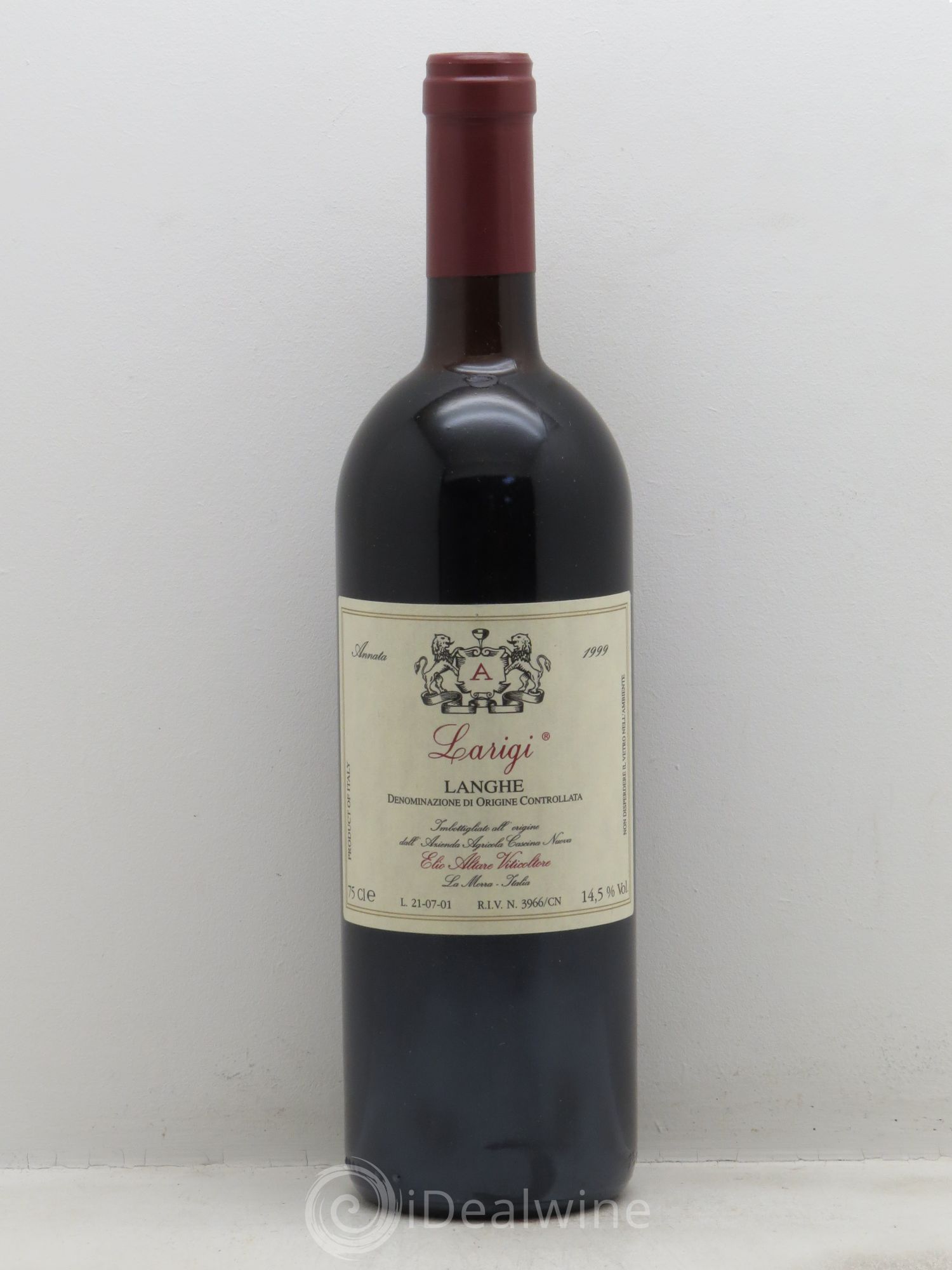 Langhe DOC Elio Altare Larighi 1999 - Posten von 1 Flasche - 0