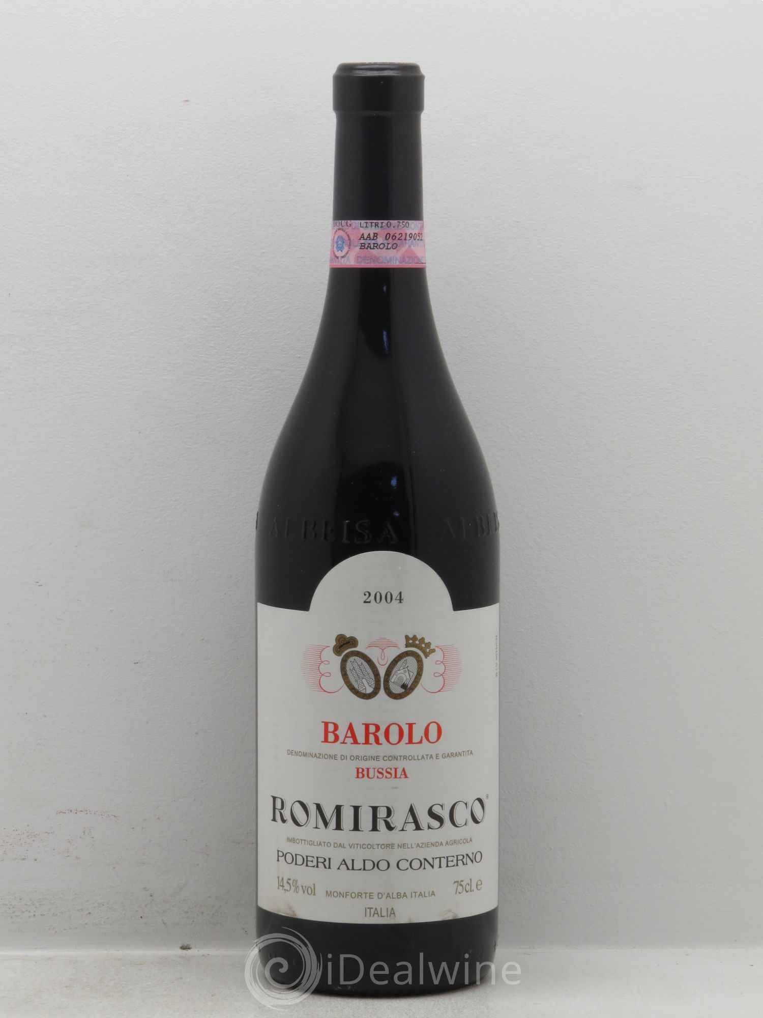 Barolo DOCG Bussia Romirasco Aldo Conterno Bussia 2004 - Lot de 1 bouteille - 0