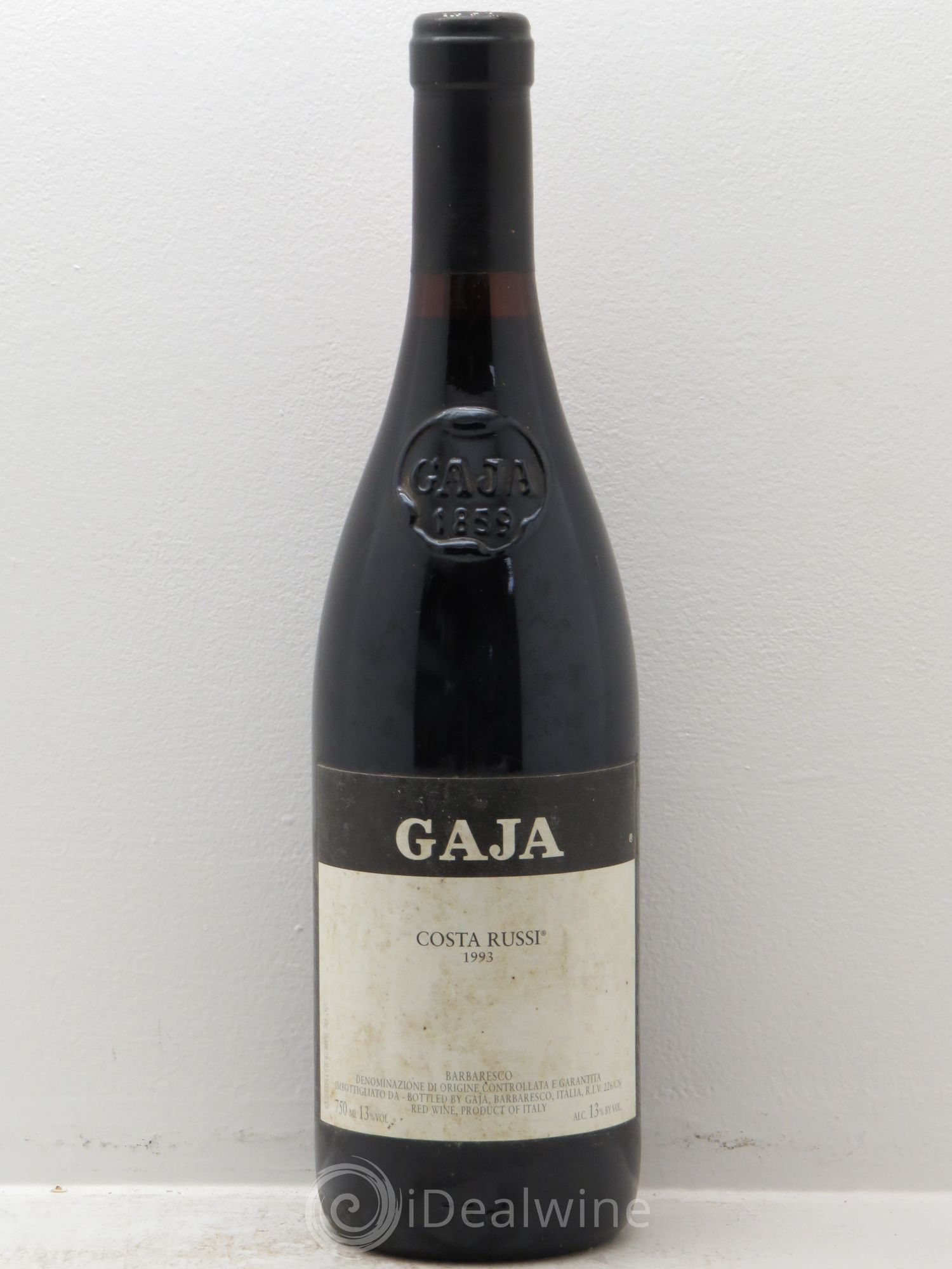 Barbaresco DOCG Costa Russi Angelo Gaja (sans prix de réserve) 1993 - Lot de 1 bouteille - 0