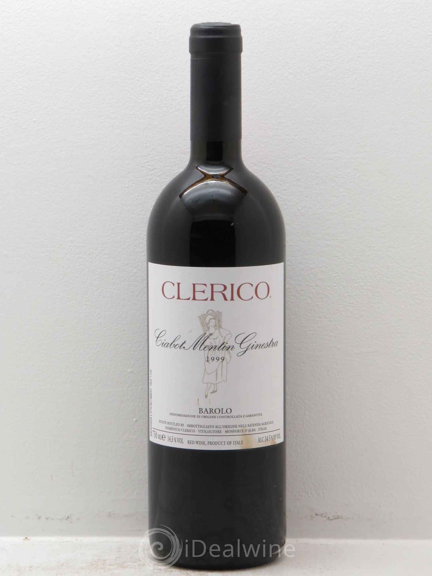 Barolo Ciabot Mentin Ginestra Clerico 1999 - Posten von 1 Flasche - 0