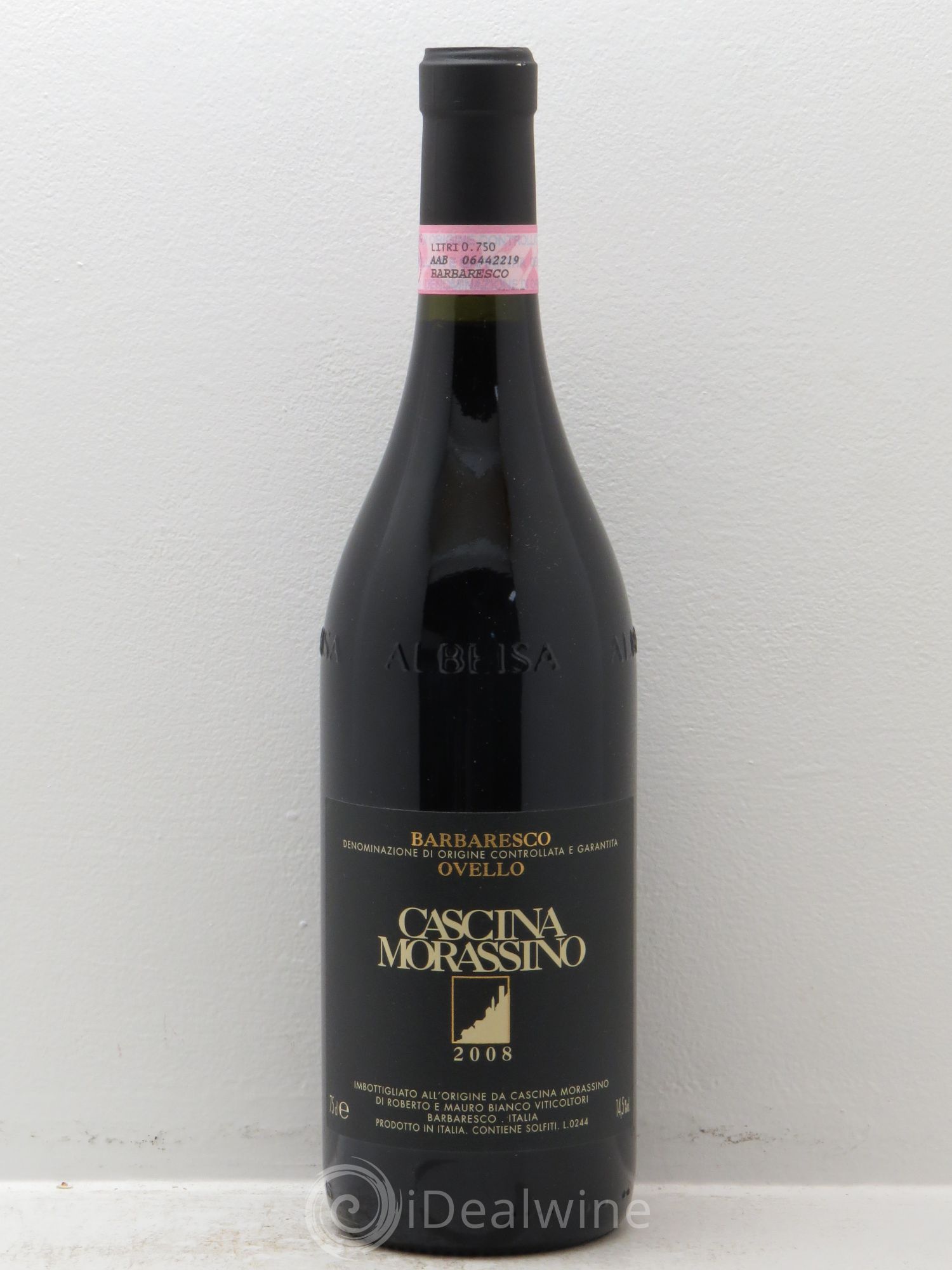 Barbaresco DOCG Ovello -Cascina Morassino 2008 - Posten von 1 Flasche - 0