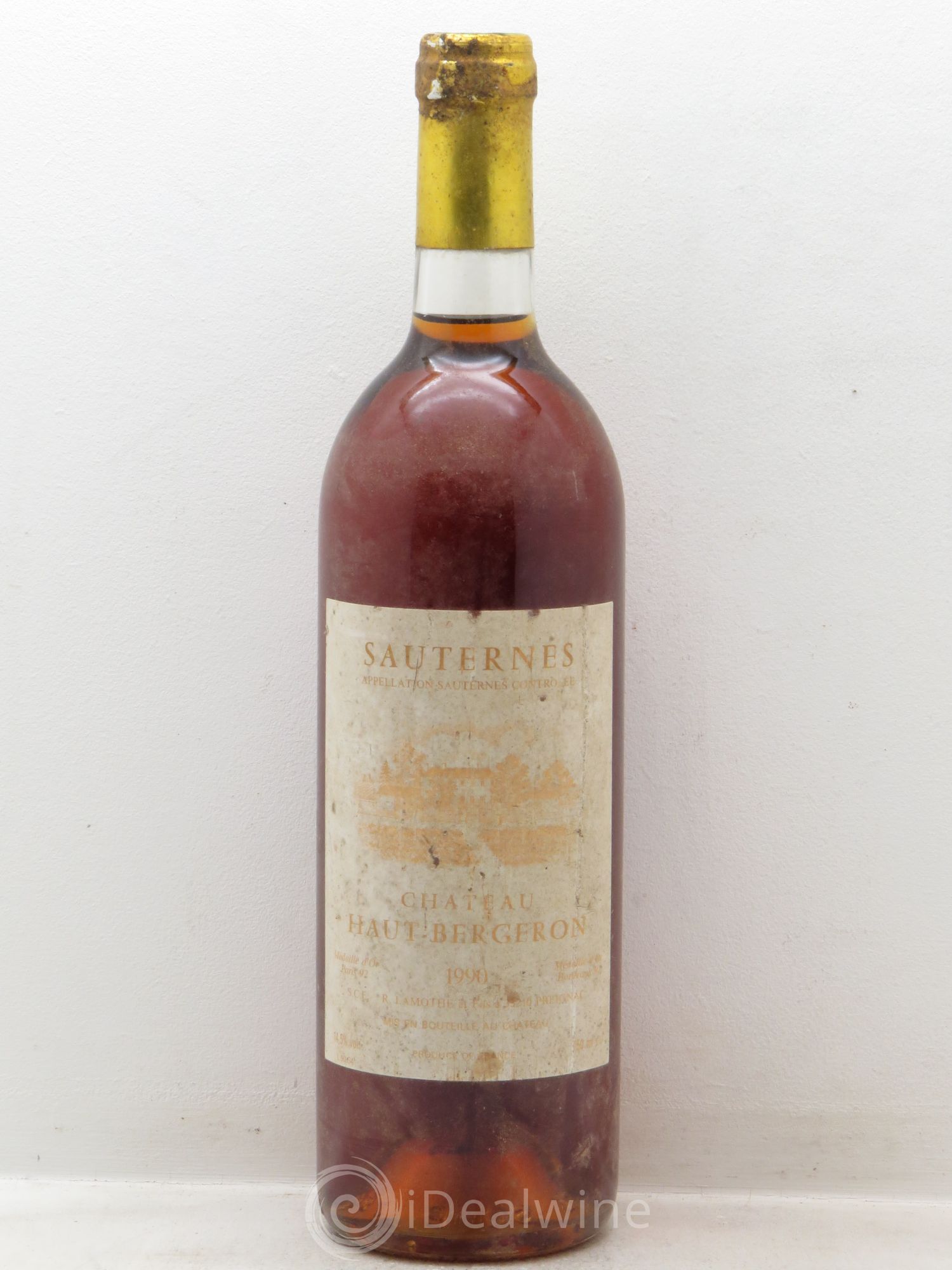 Château Haut-Bergeron 1990 - Posten von 1 Flasche - 0