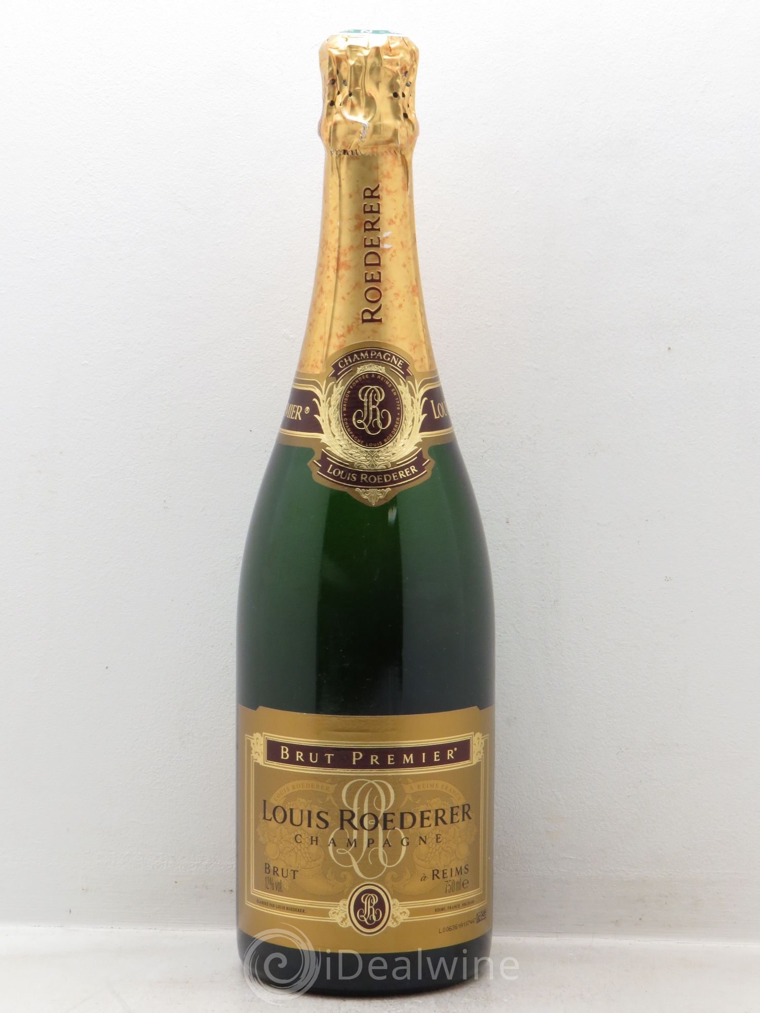 Millésimé Brut Louis Roederer Premier - Lot de 1 bouteille - 0