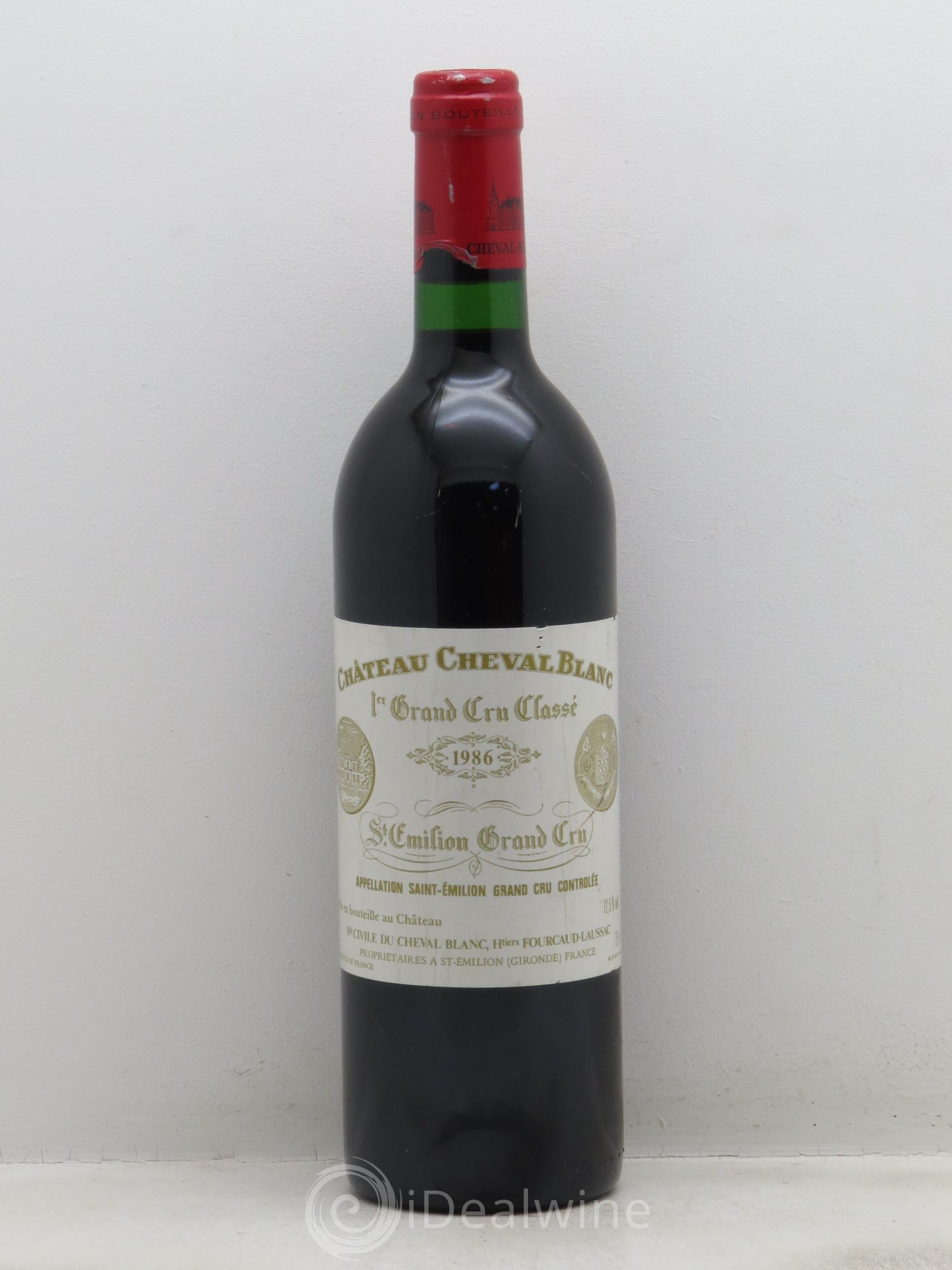 Château Cheval Blanc 1er Grand Cru Classé A 1986 - Lot de 1 bouteille - 0