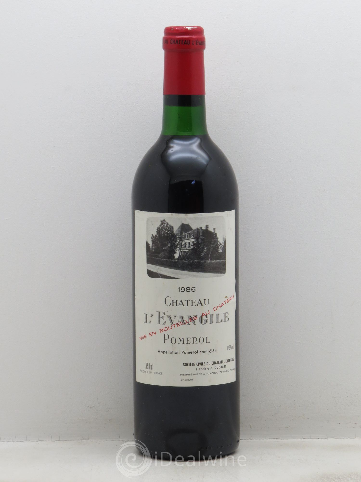Château l' Évangile 1986 - Lot de 1 bouteille - 0