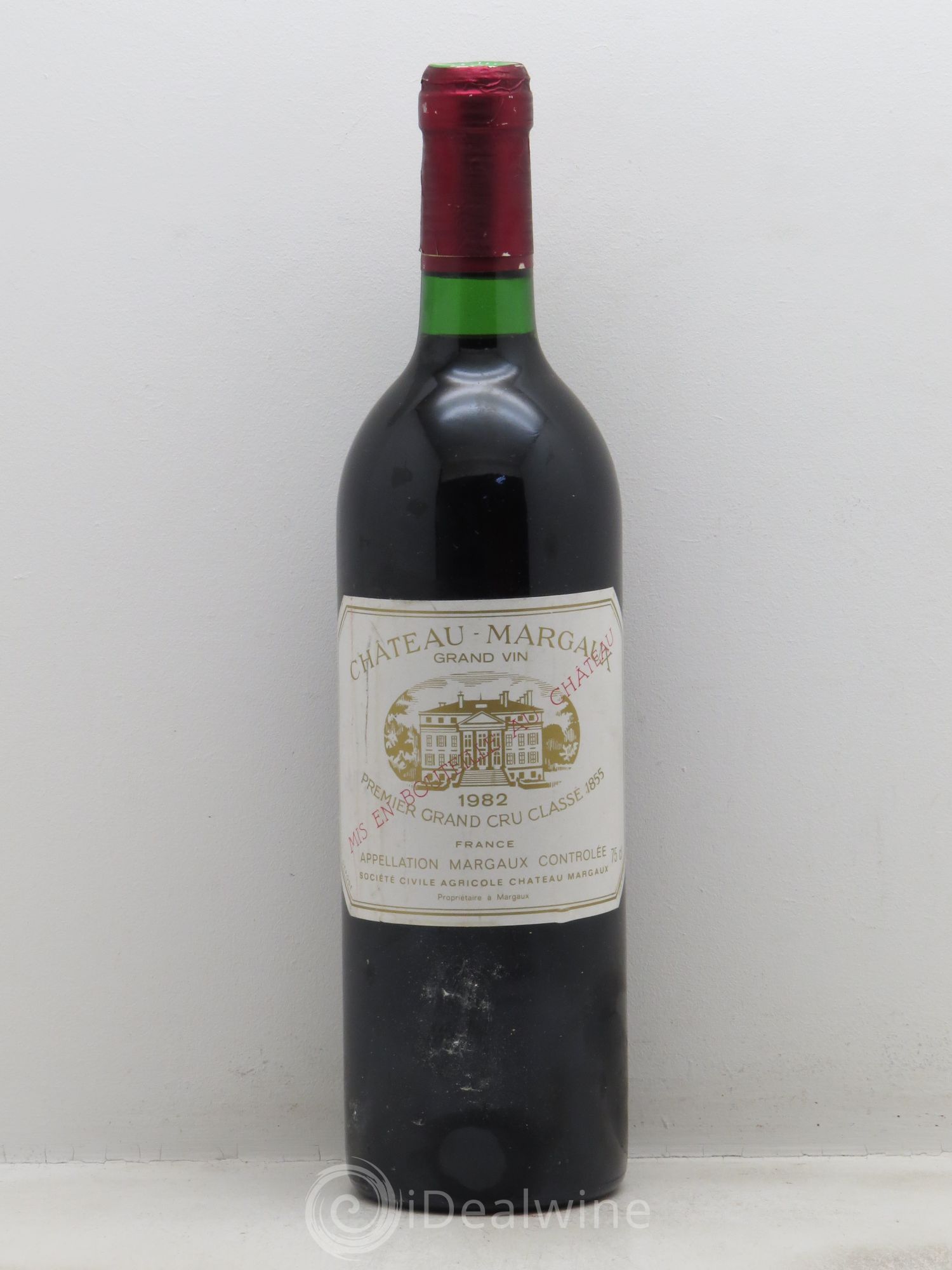 Château Margaux 1er Grand Cru Classé 1982 - Lot de 1 bouteille - 0
