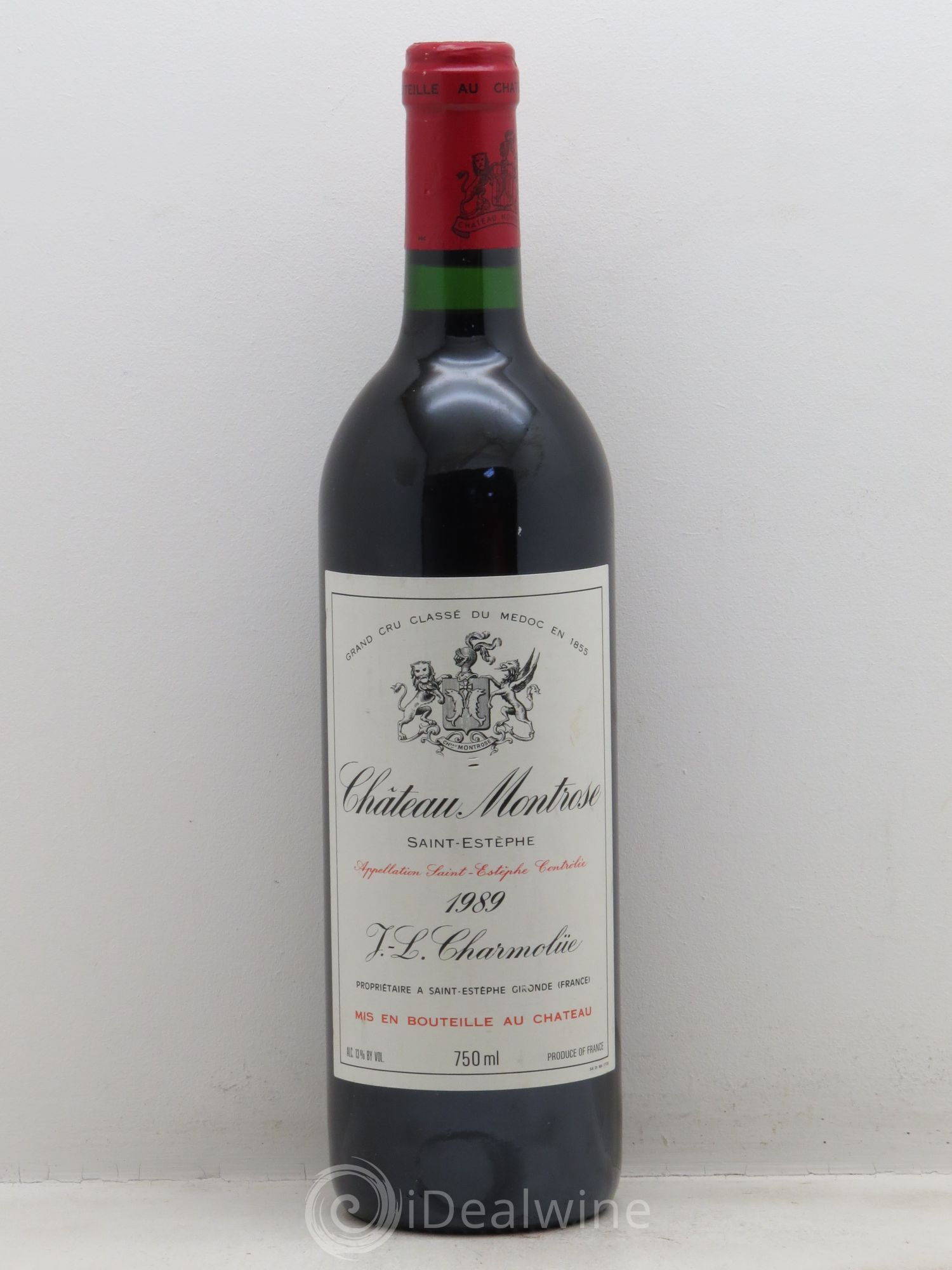 Château Montrose 2ème Grand Cru Classé 1989 - Lot de 1 bouteille - 0