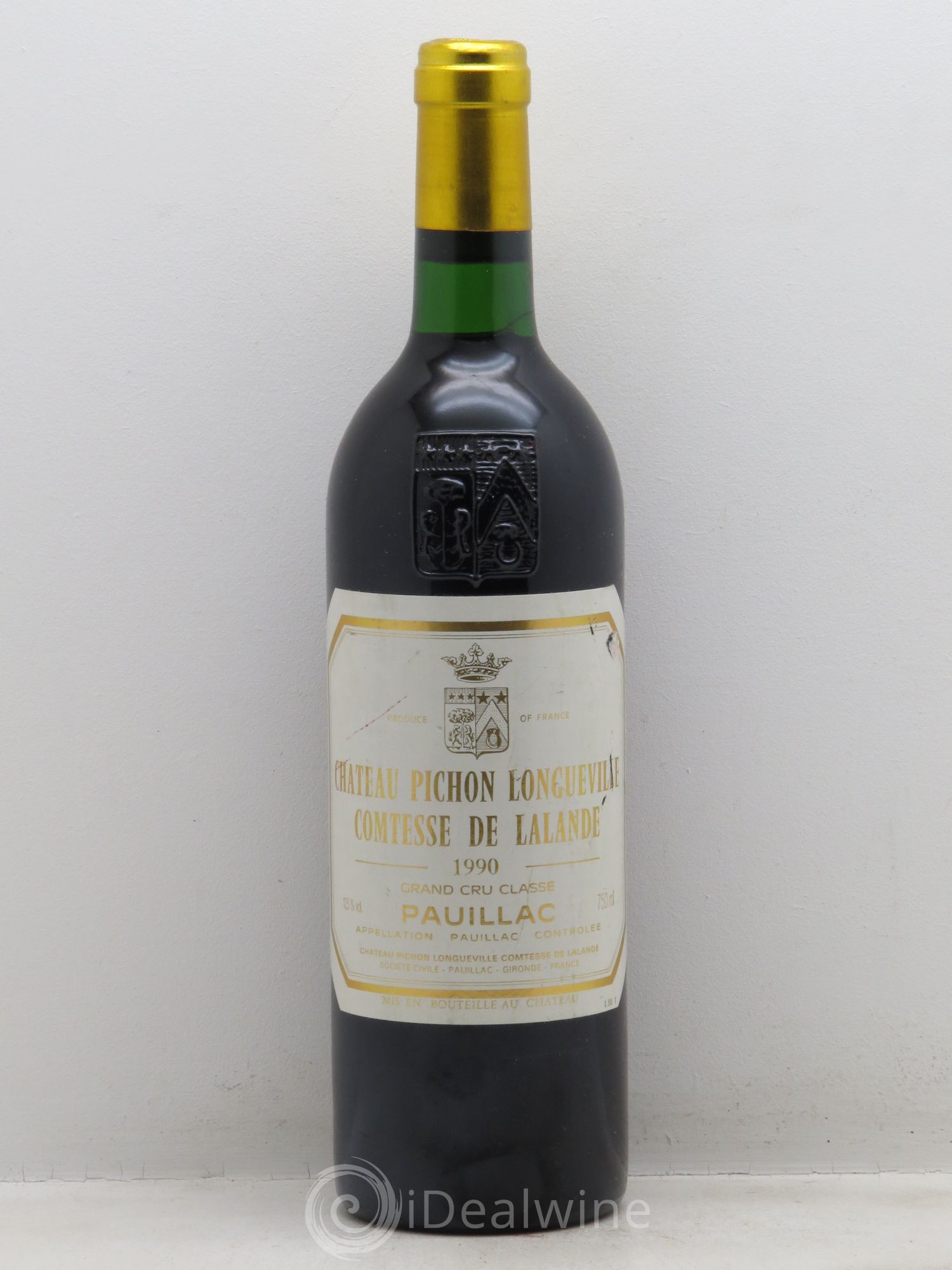 Château Pichon Longueville Comtesse de Lalande 2ème Grand Cru Classé 1990 - Lot de 6 bouteilles - 0