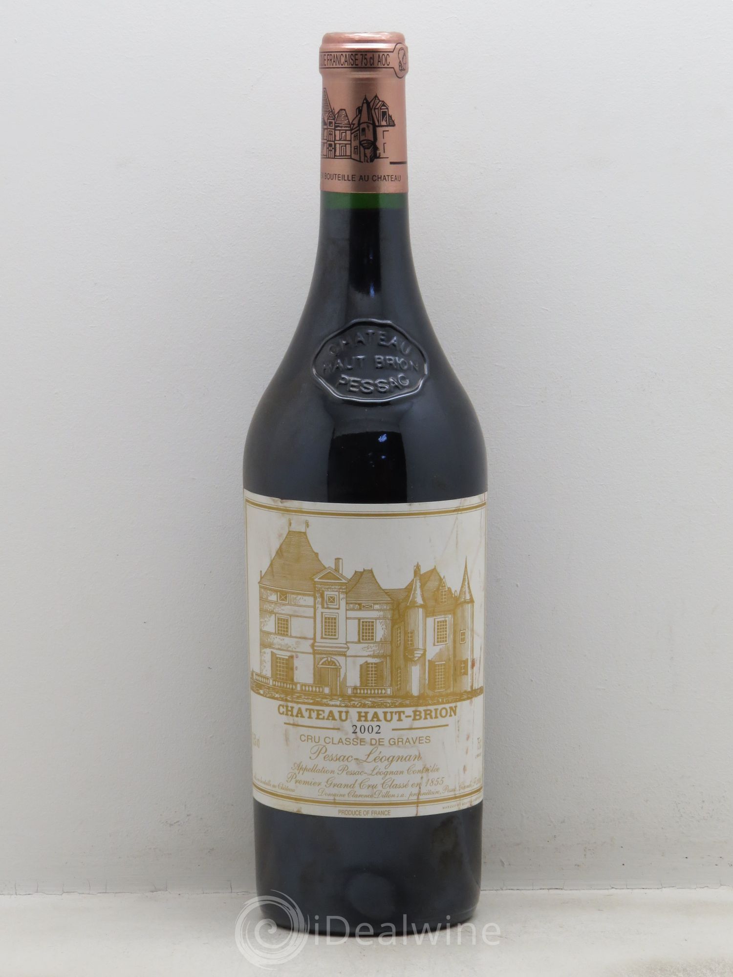 Château Haut Brion 1er Grand Cru Classé 2002 - Lot de 1 bouteille - 0