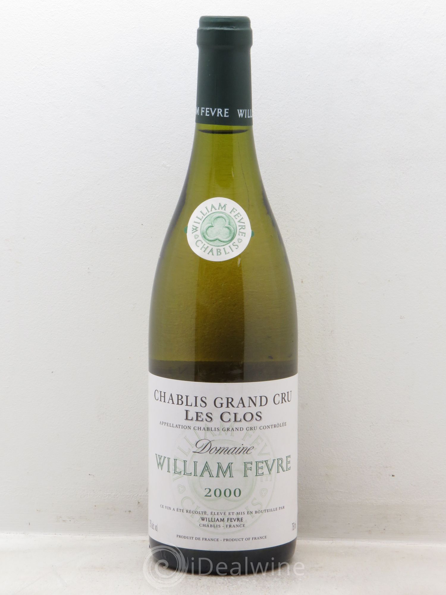 Chablis Grand Cru Les Clos William Fèvre 2000 - Lot de 1 bouteille - 0
