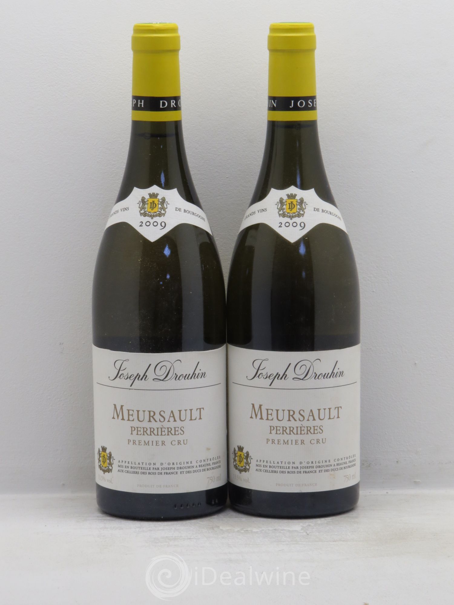 Meursault 1er Cru Perrières Joseph Drouhin 2009 - Lot de 2 bouteilles - 0