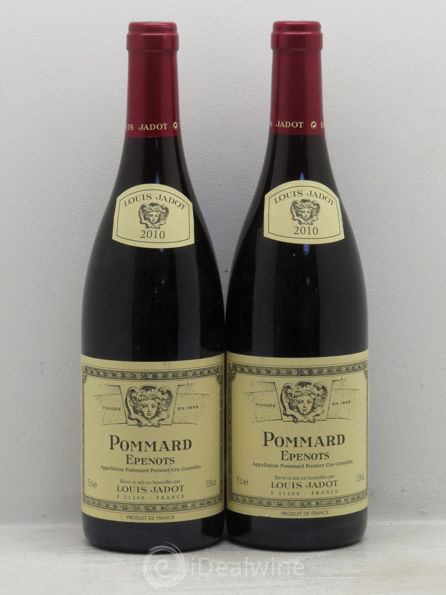 Pommard 1er Cru Les Epenots Maison Louis Jadot 2010 - Lot de 2 bouteilles - 0