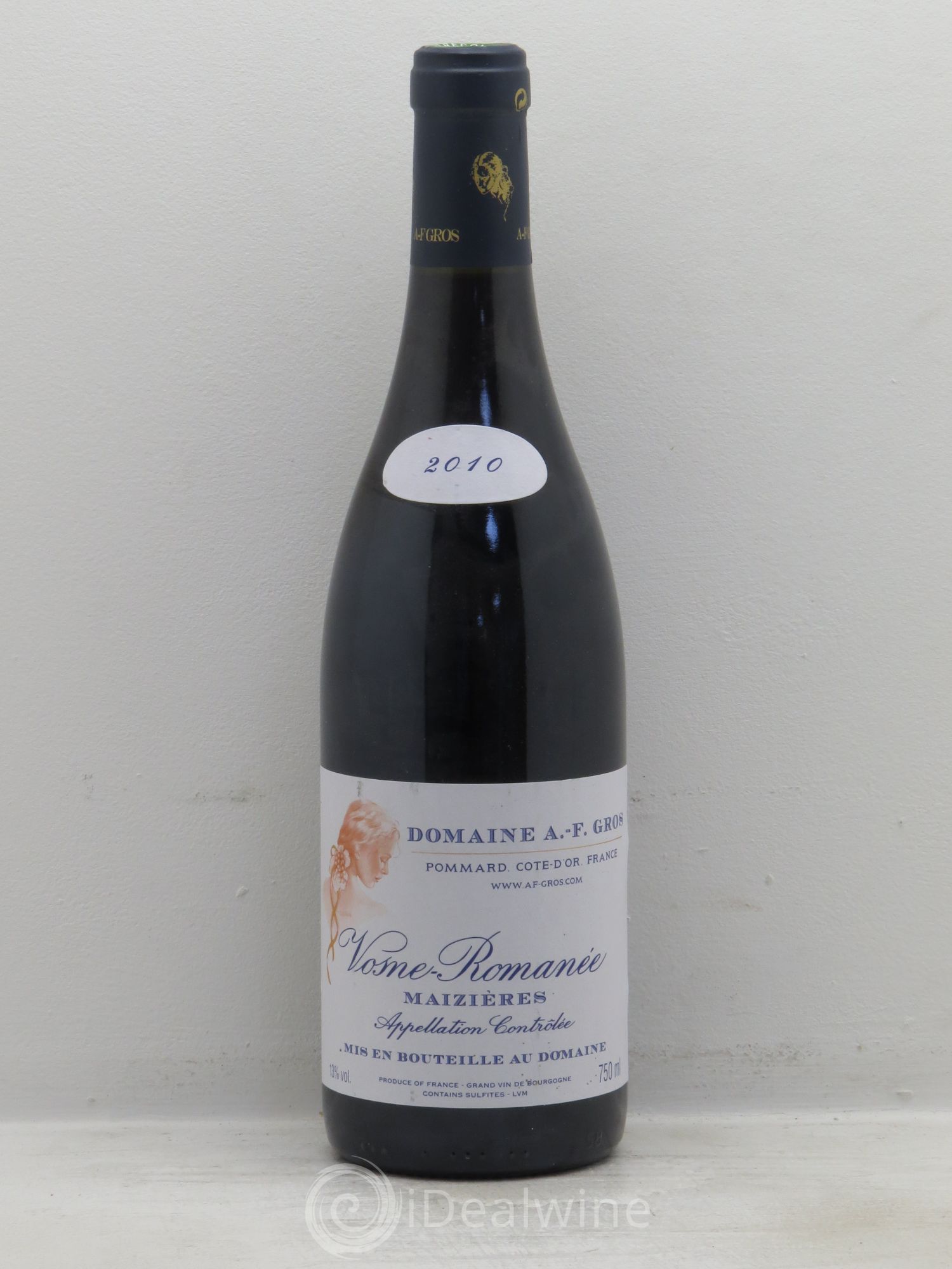 Vosne-Romanée Maizières A.-F. Gros 2010 - Lot de 1 bouteille - 0