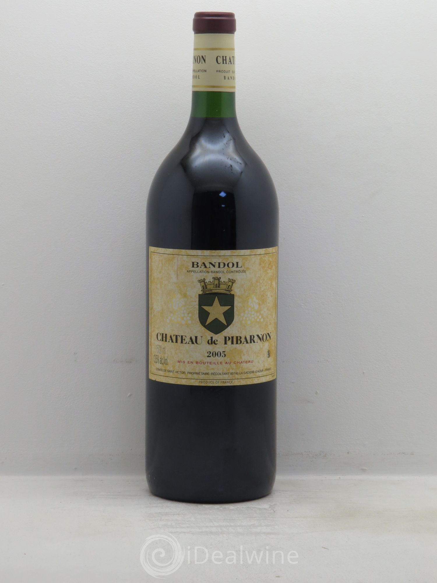 Bandol Château de Pibarnon Comte de Saint-Victor 2005 - Lot de 1 magnum - 0