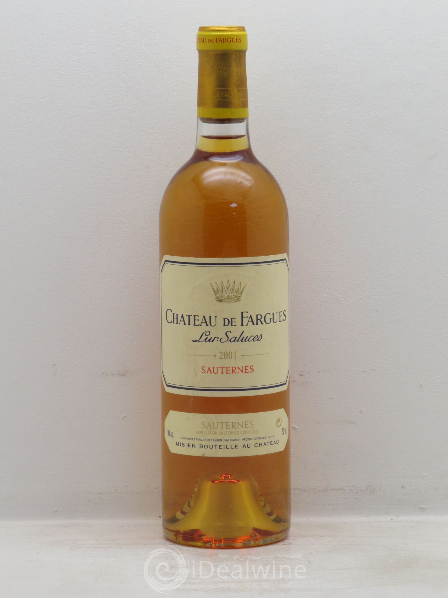 Château de Fargues 2001 - Posten von 1 Flasche - 0