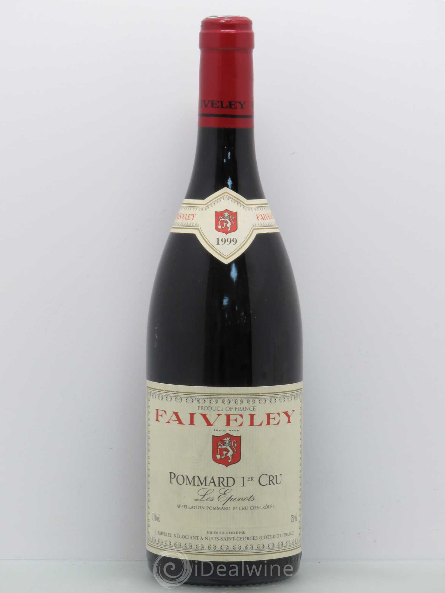 Pommard 1er Cru Les Epenots Faiveley 1999 - Posten von 1 Flasche - 0