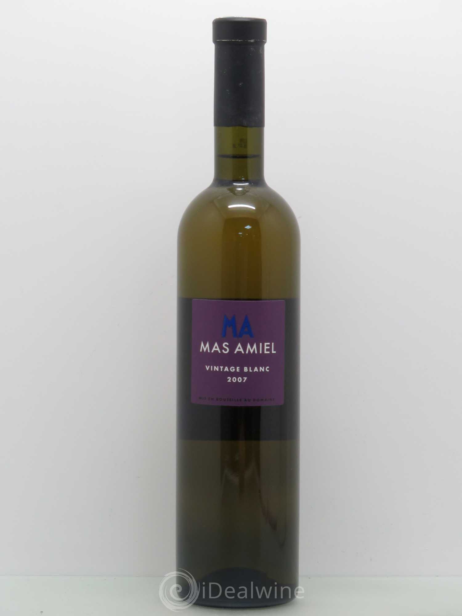 Divers Mas Amiel vintage blanc 2007 - Posten von 1 Flasche - 0