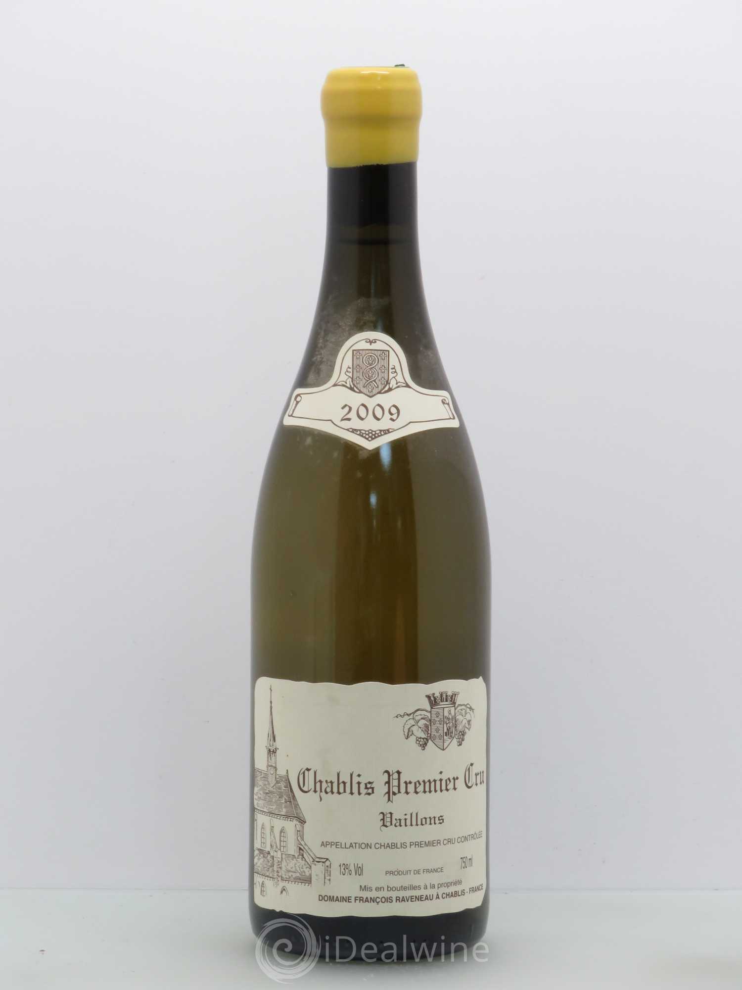 Chablis 1er Cru Vaillons Raveneau (Domaine) 2009 - Lot de 1 bouteille - 0