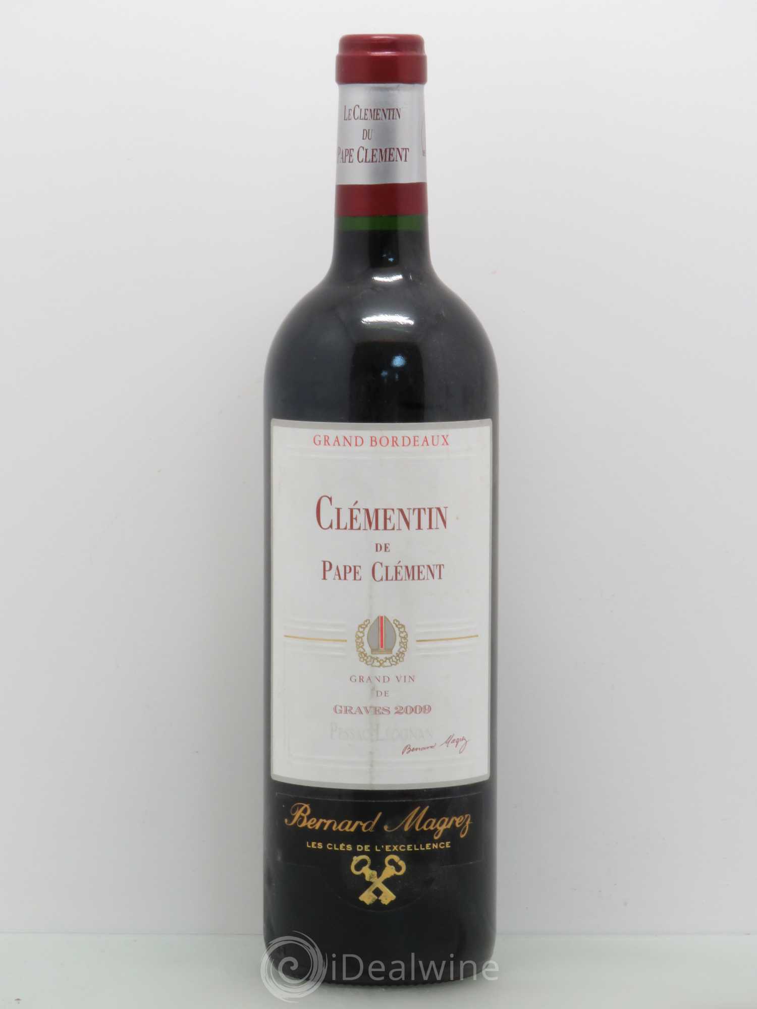 Le Clémentin de Pape Clément Second Vin 2009 - Lot de 1 bouteille - 0